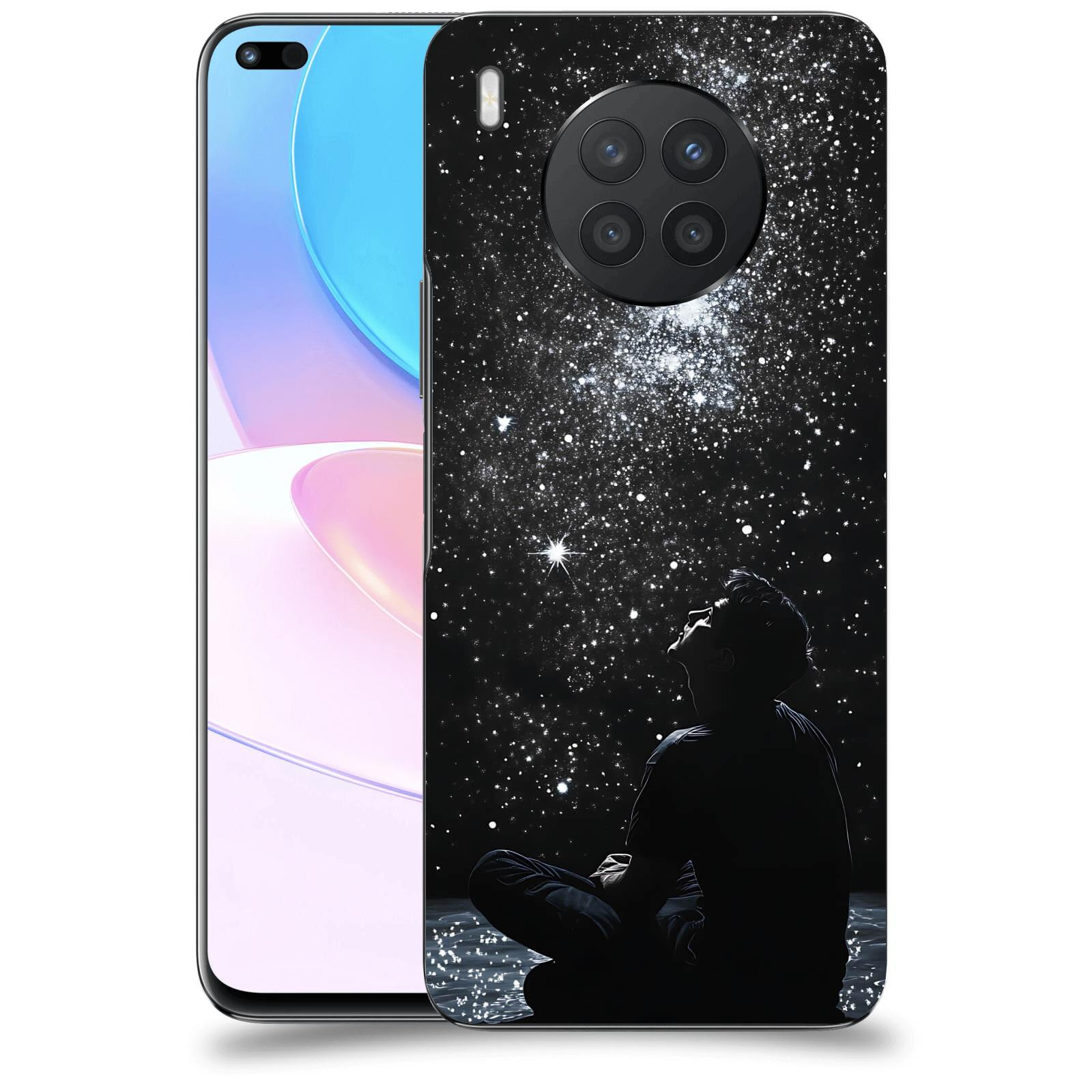 ACOVER Kryt na mobil Honor 50 Lite - Noční obloha V