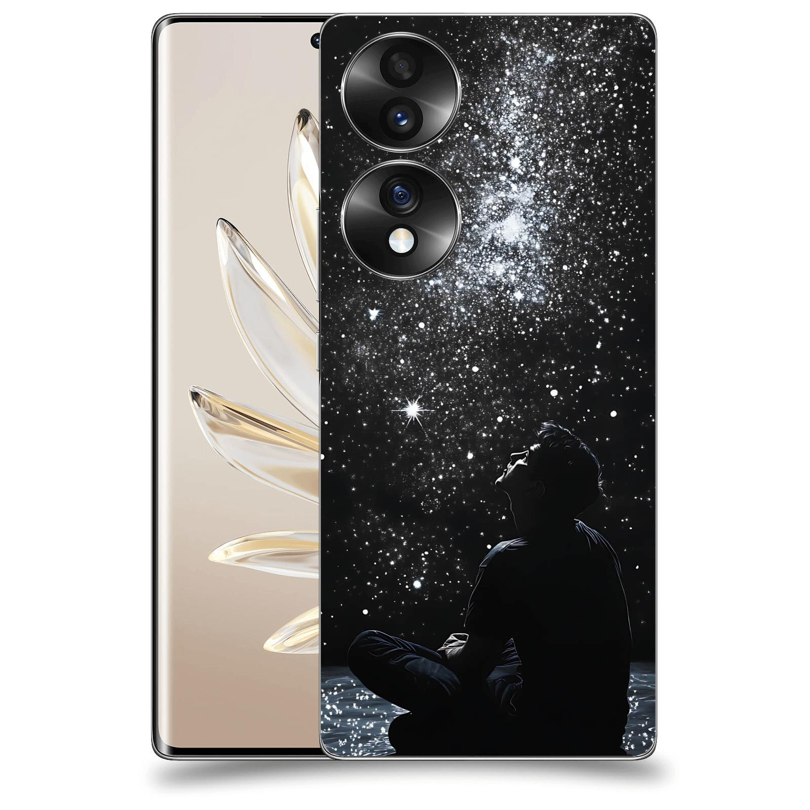 ACOVER Kryt na mobil Honor 70 - Noční obloha V