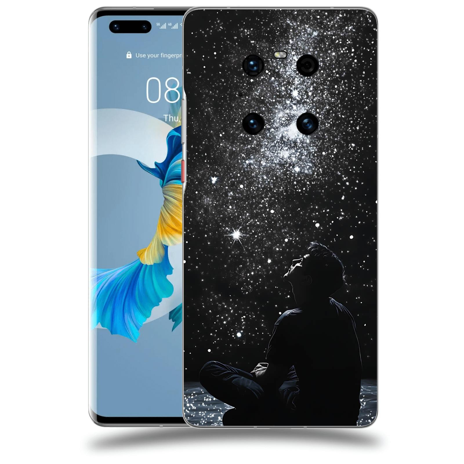 ACOVER Kryt na mobil Huawei Mate 40 Pro - Noční obloha V