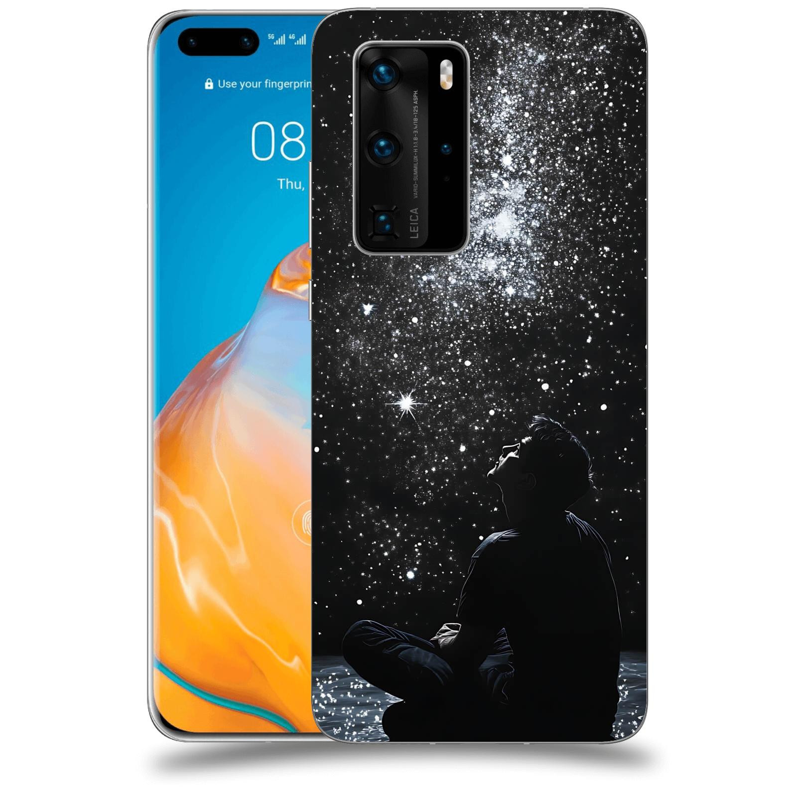 ACOVER Kryt na mobil Huawei P40 - Noční obloha V