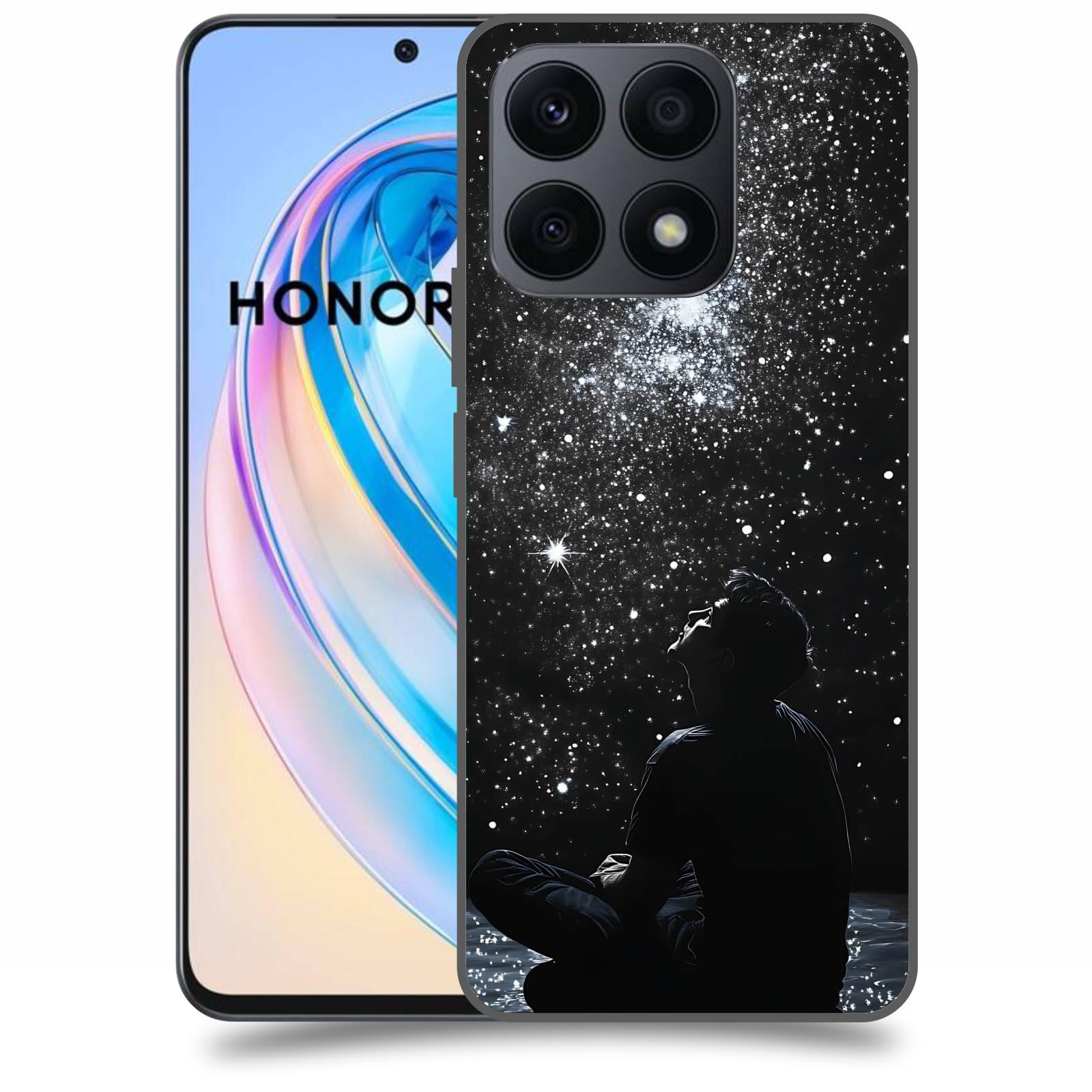 ACOVER Kryt na mobil Honor X8a - Noční obloha V