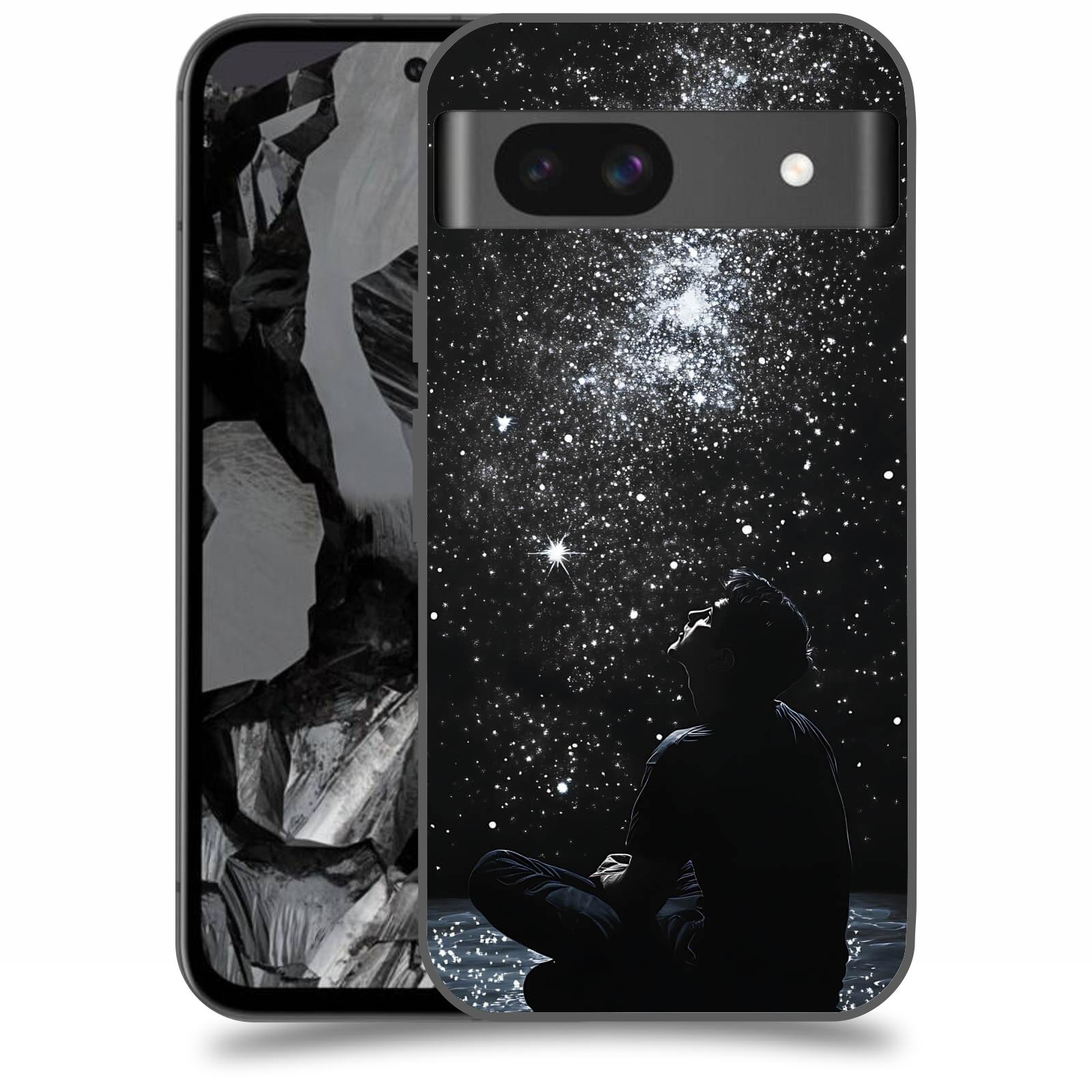 ACOVER Kryt na mobil Google Pixel 8A - Noční obloha V