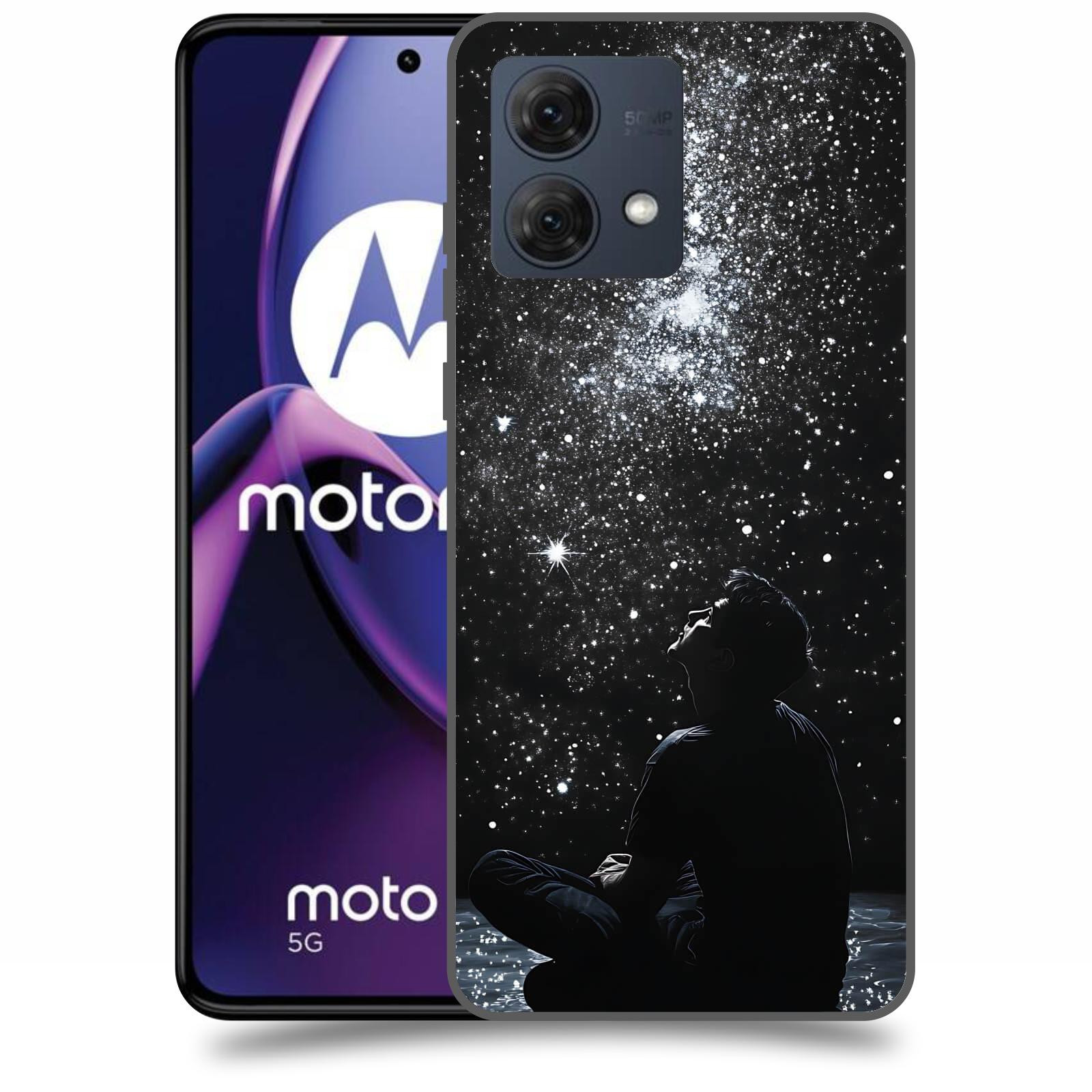 ACOVER Kryt na mobil Motorola Moto G84 5G - Noční obloha V
