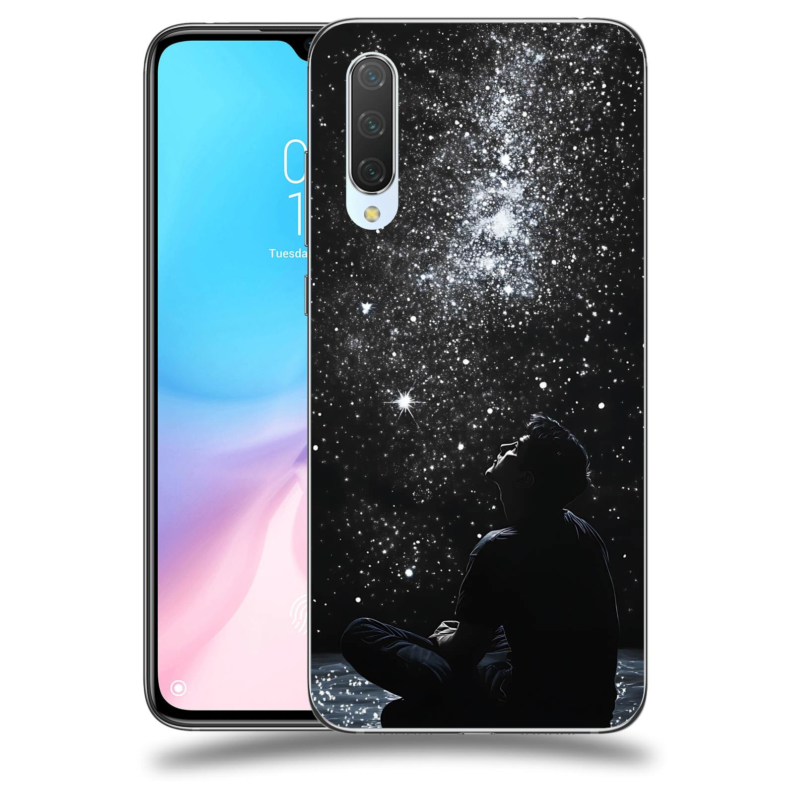 ACOVER Kryt na mobil Xiaomi Mi 9 Lite - Noční obloha V