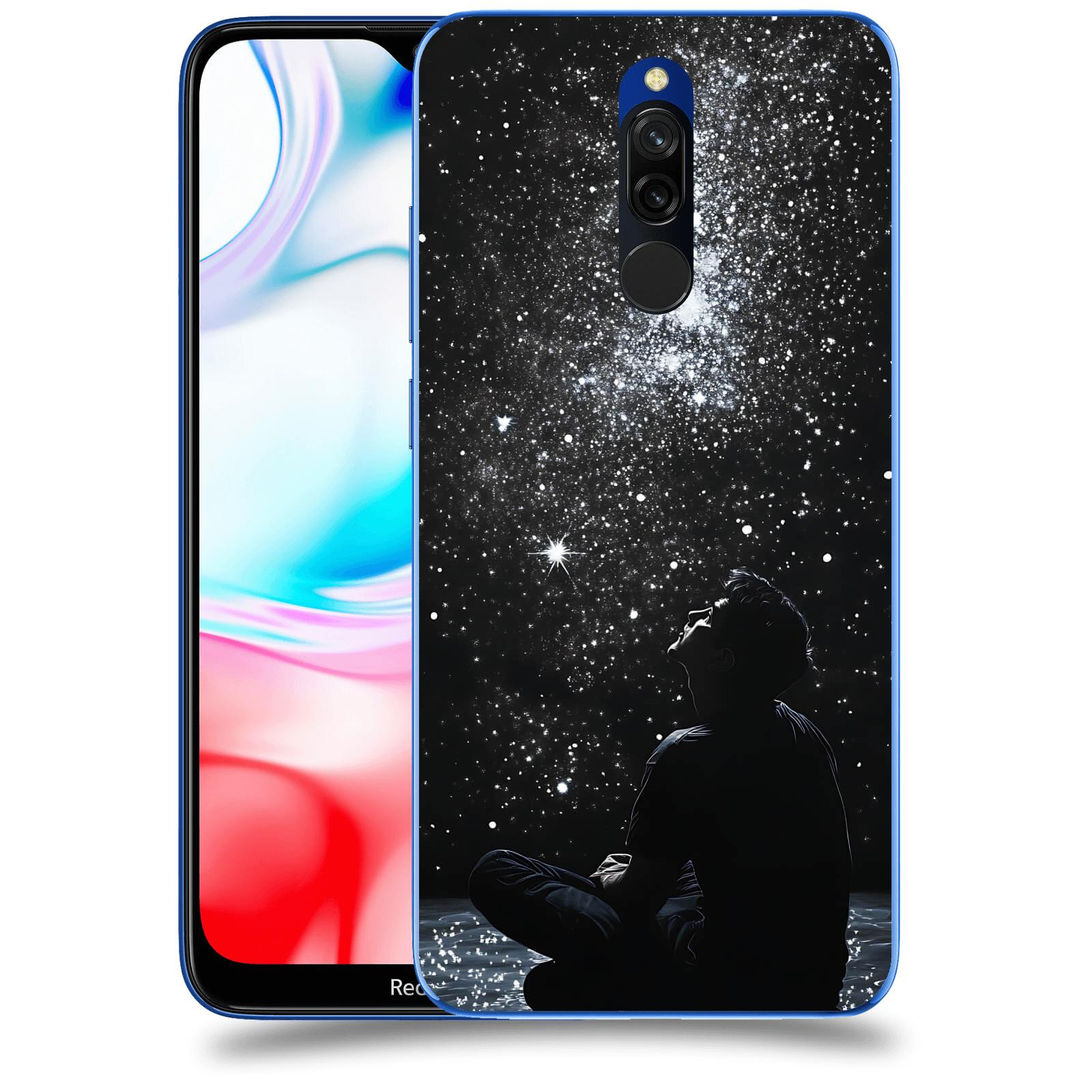 ACOVER Kryt na mobil Xiaomi Redmi 8 - Noční obloha V