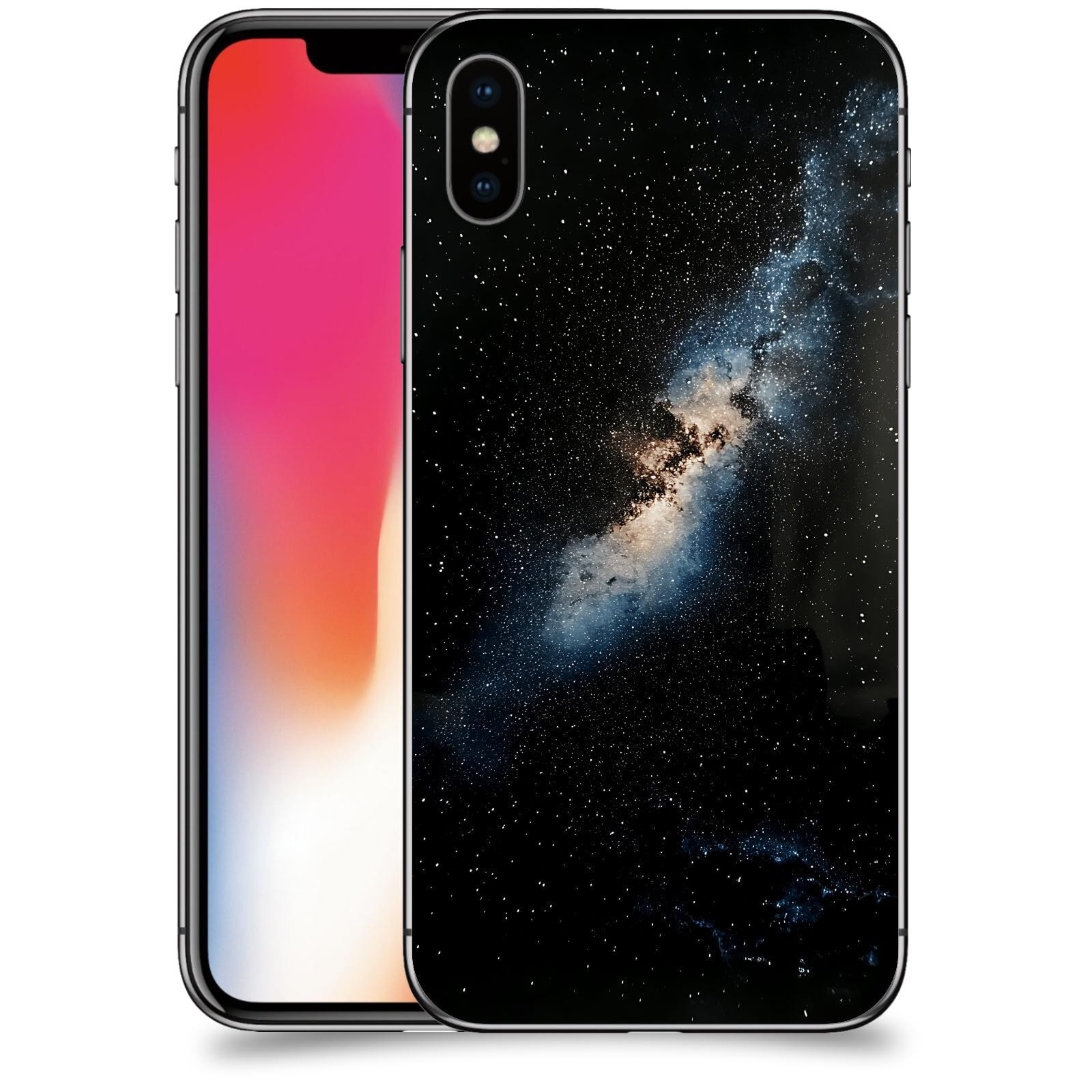 ACOVER Kryt na mobil Apple iPhone X/XS - Noční obloha I