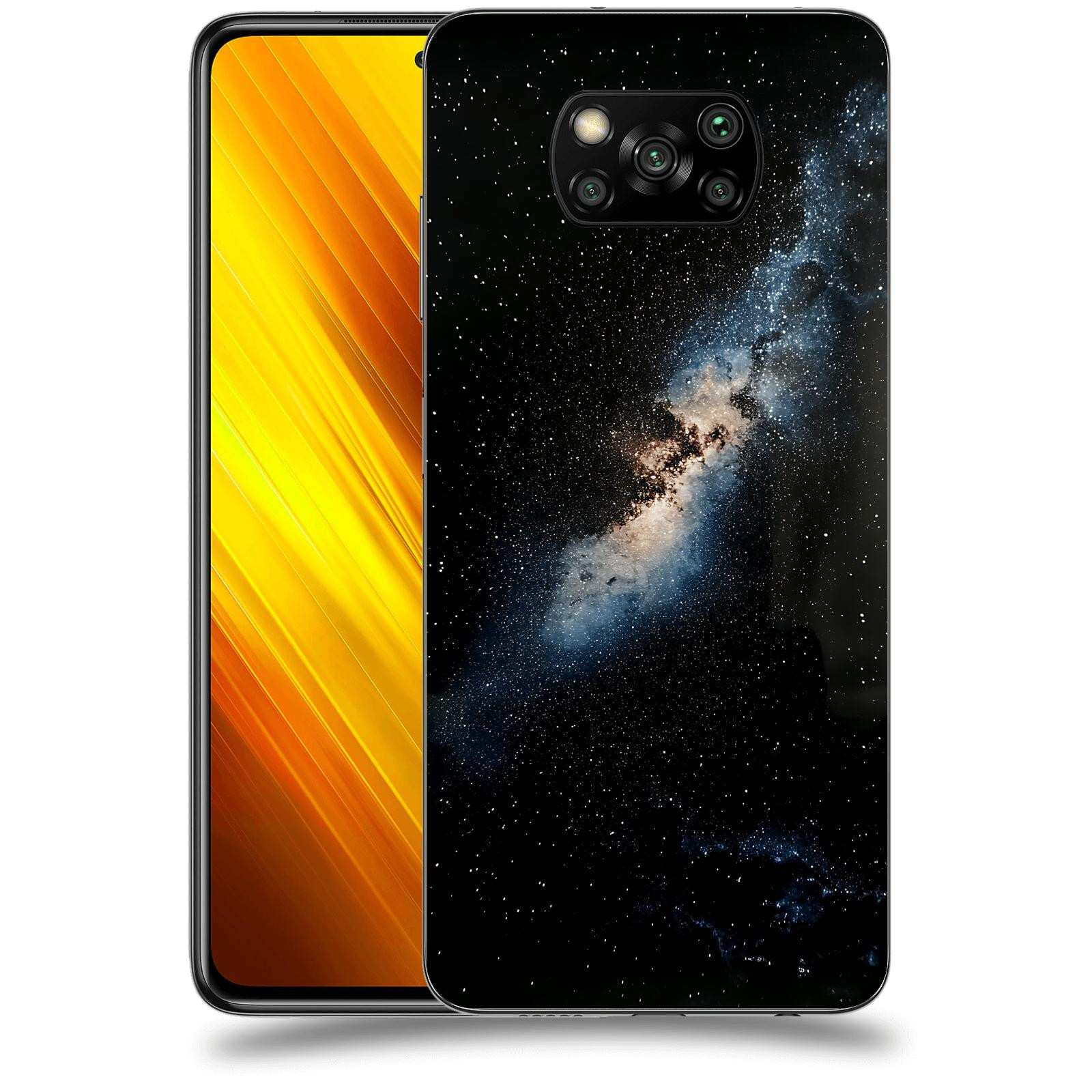 ACOVER Kryt na mobil Xiaomi Poco X3 - Noční obloha I