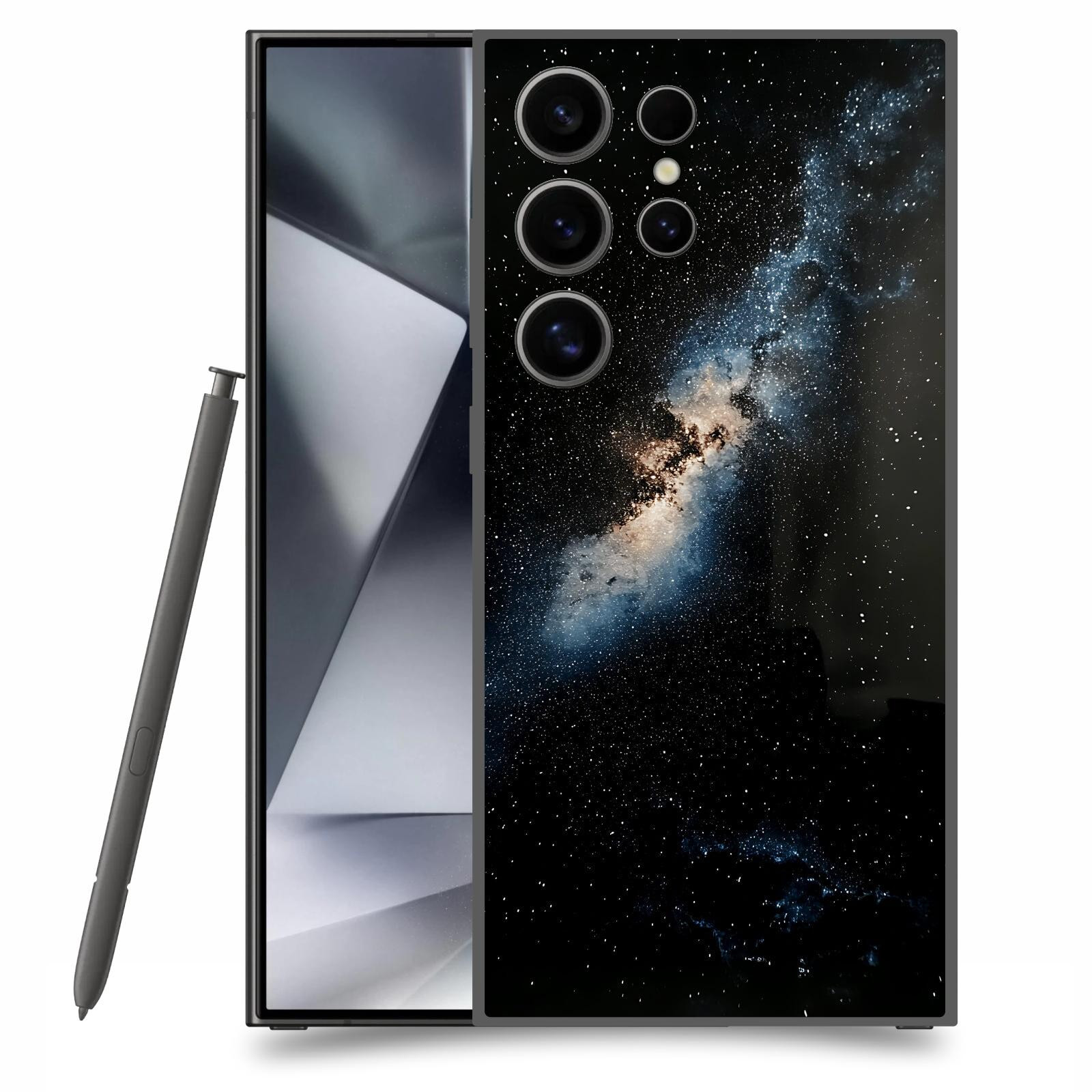 ACOVER Kryt na mobil Samsung Galaxy S24 Ultra - Noční obloha I