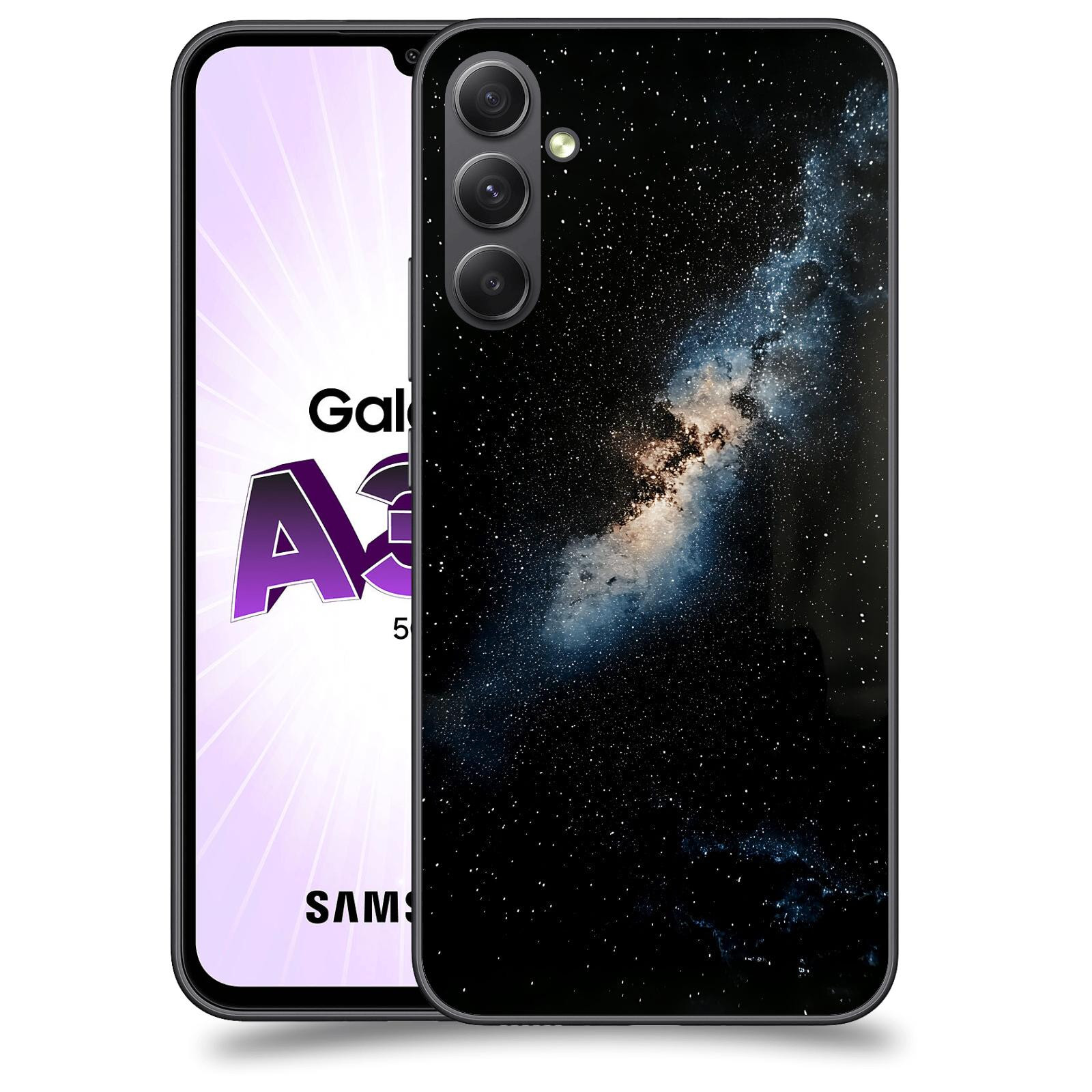 ACOVER Kryt na mobil Samsung Galaxy A34 - Noční obloha I
