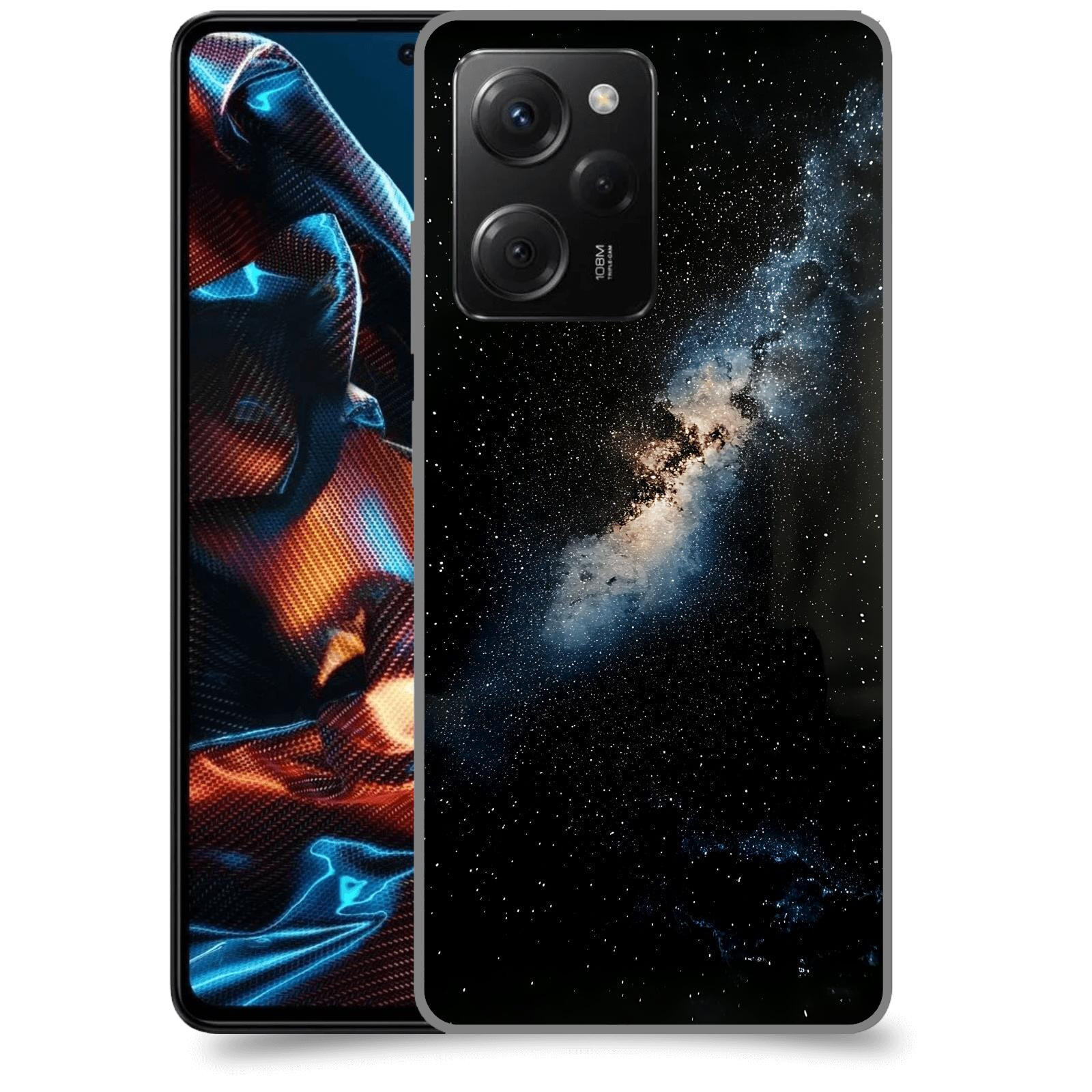 ACOVER Kryt na mobil Xiaomi Poco X5 Pro - Noční obloha I