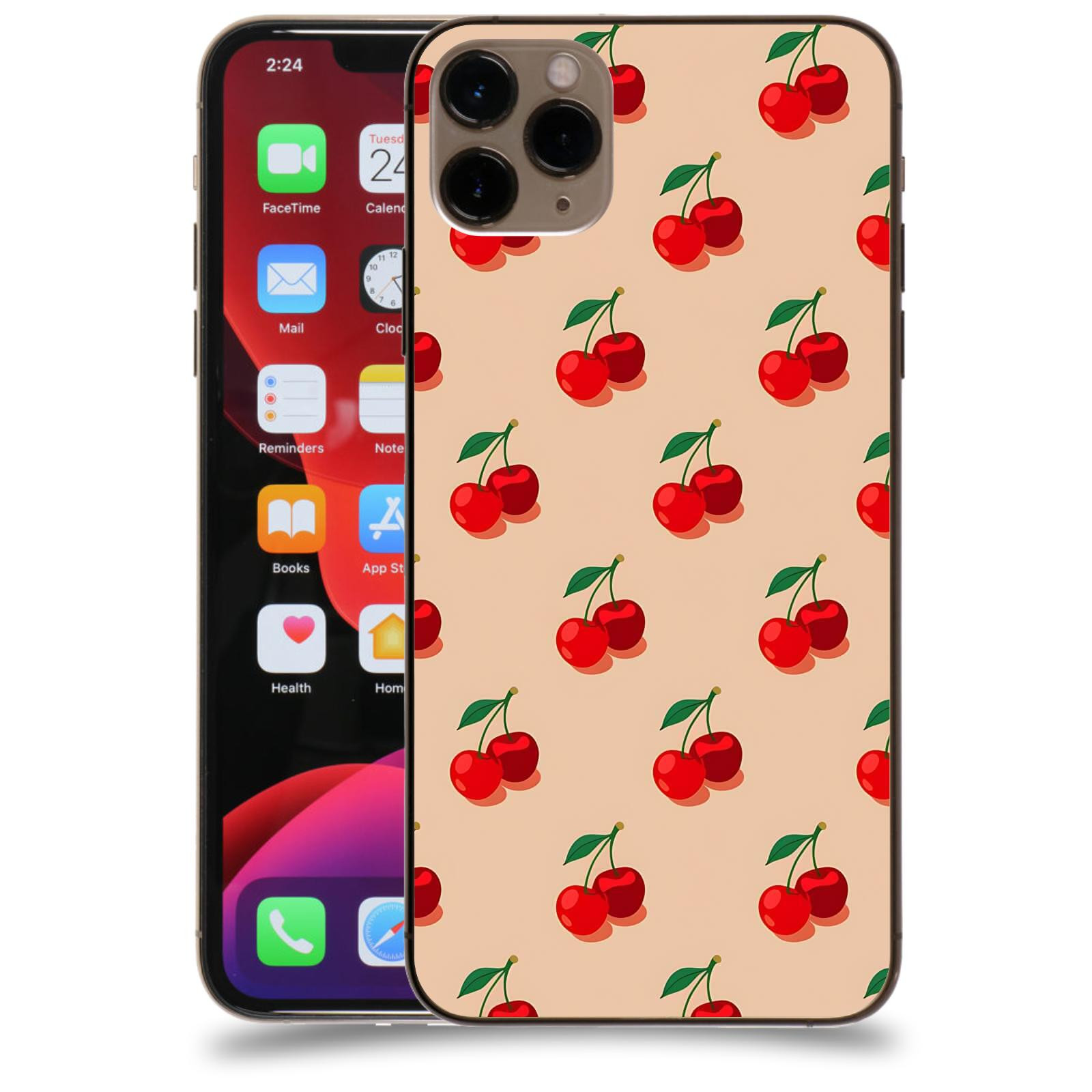 ACOVER Kryt na mobil Apple iPhone 11 Pro Max - Šťavnaté třešně