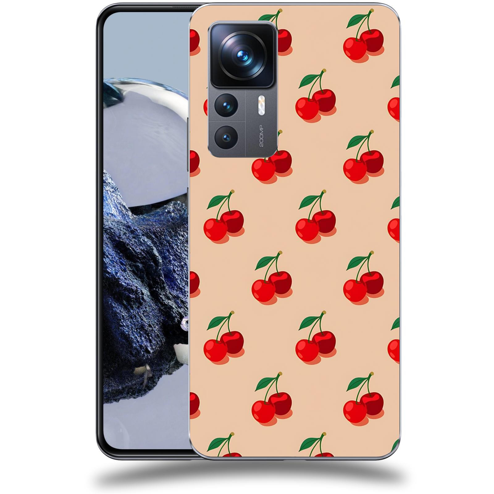 ACOVER Kryt na mobil Xiaomi 12T Pro - Šťavnaté třešně