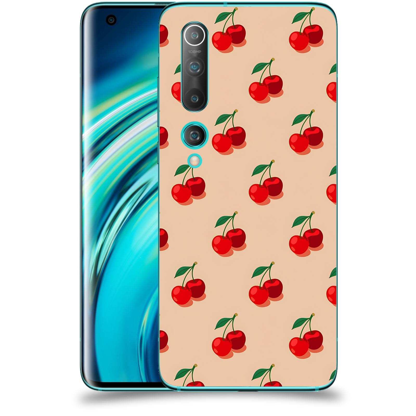 ACOVER Kryt na mobil Xiaomi Mi 10 - Šťavnaté třešně