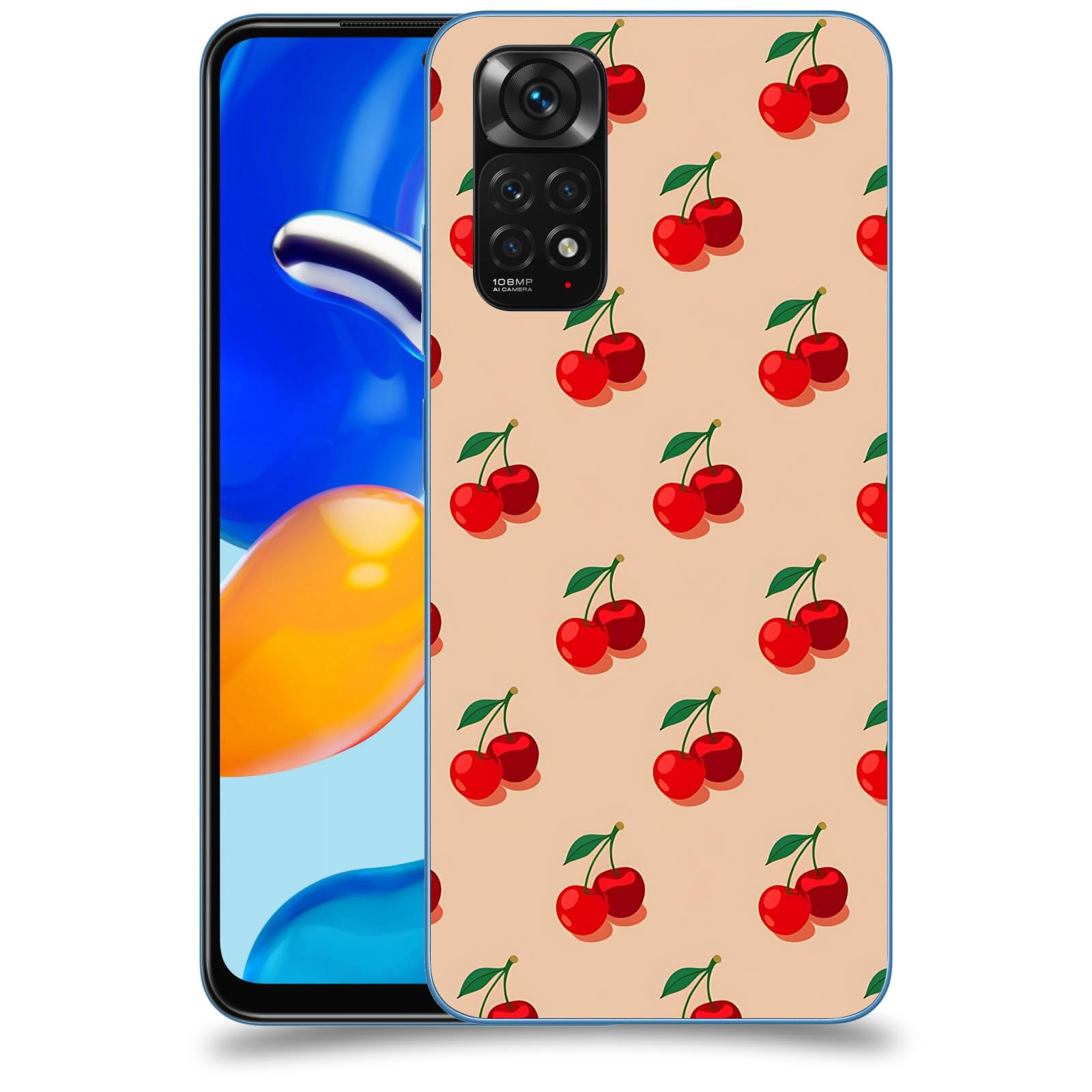 ACOVER Kryt na mobil Xiaomi Redmi Note 11S - Šťavnaté třešně