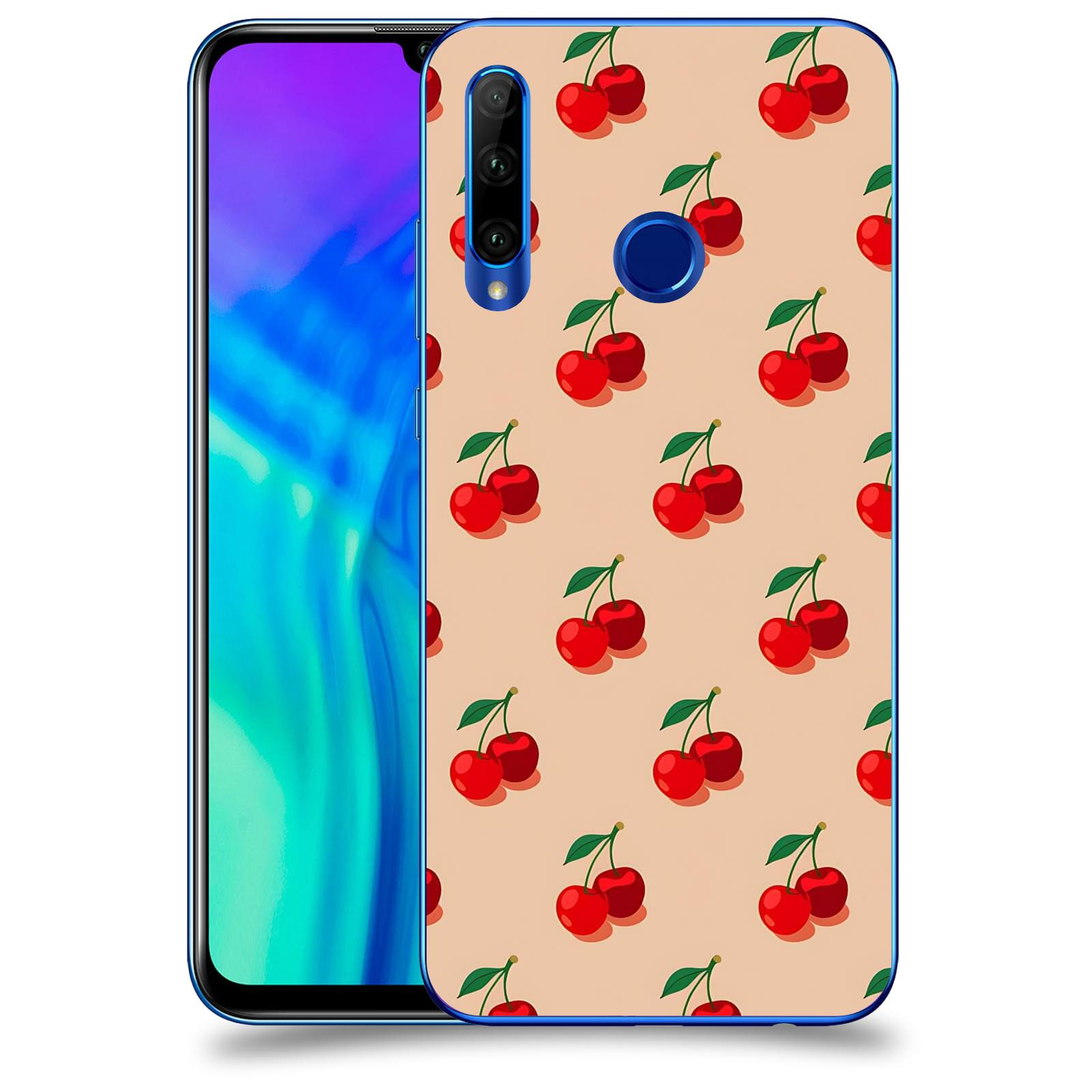 ACOVER Kryt na mobil Honor 20 Lite - Šťavnaté třešně