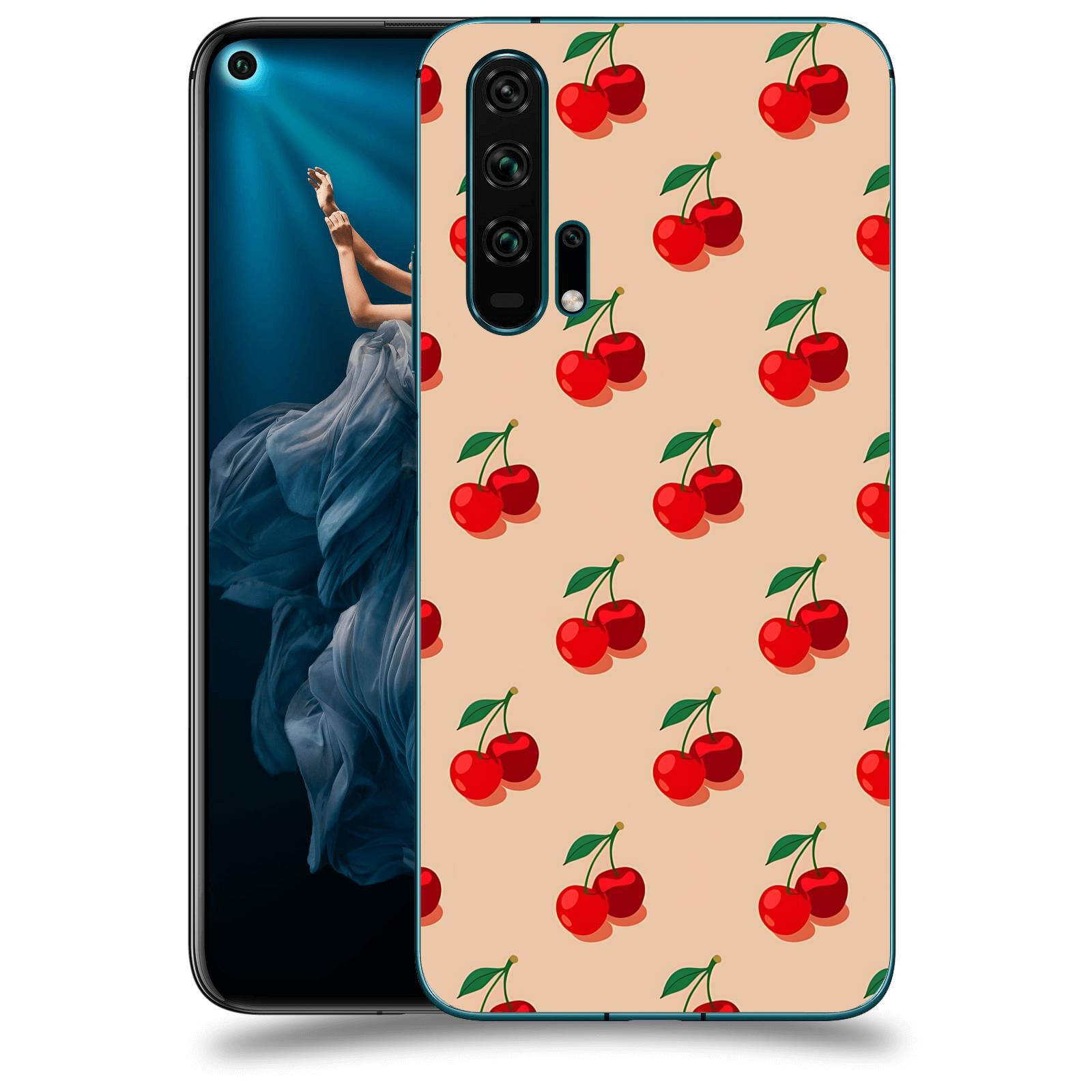 ACOVER Kryt na mobil Honor 20 Pro - Šťavnaté třešně