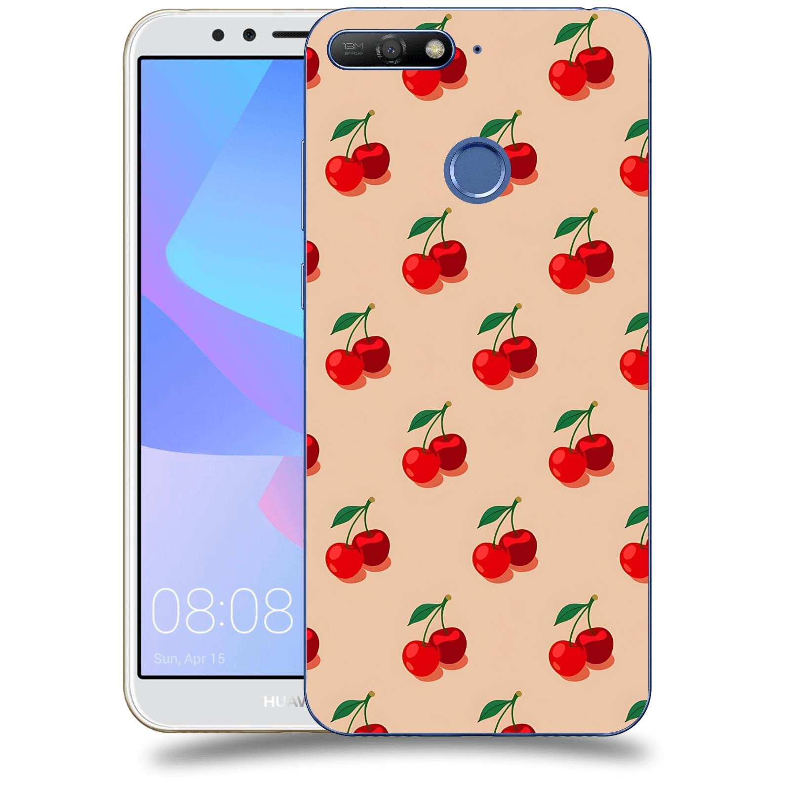 ACOVER Kryt na mobil Huawei Y6 Prime 2018 - Šťavnaté třešně