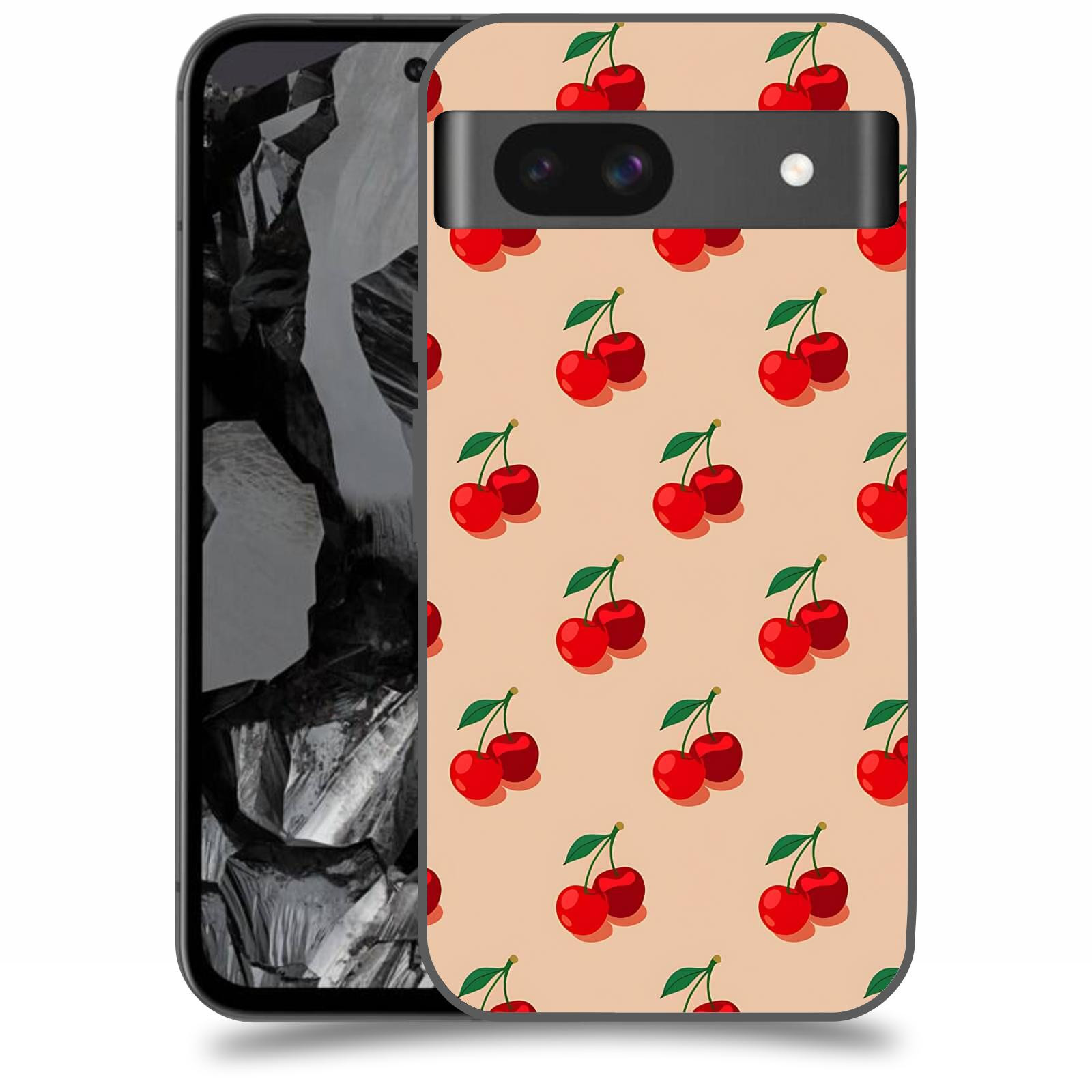 ACOVER Kryt na mobil Google Pixel 8A - Šťavnaté třešně