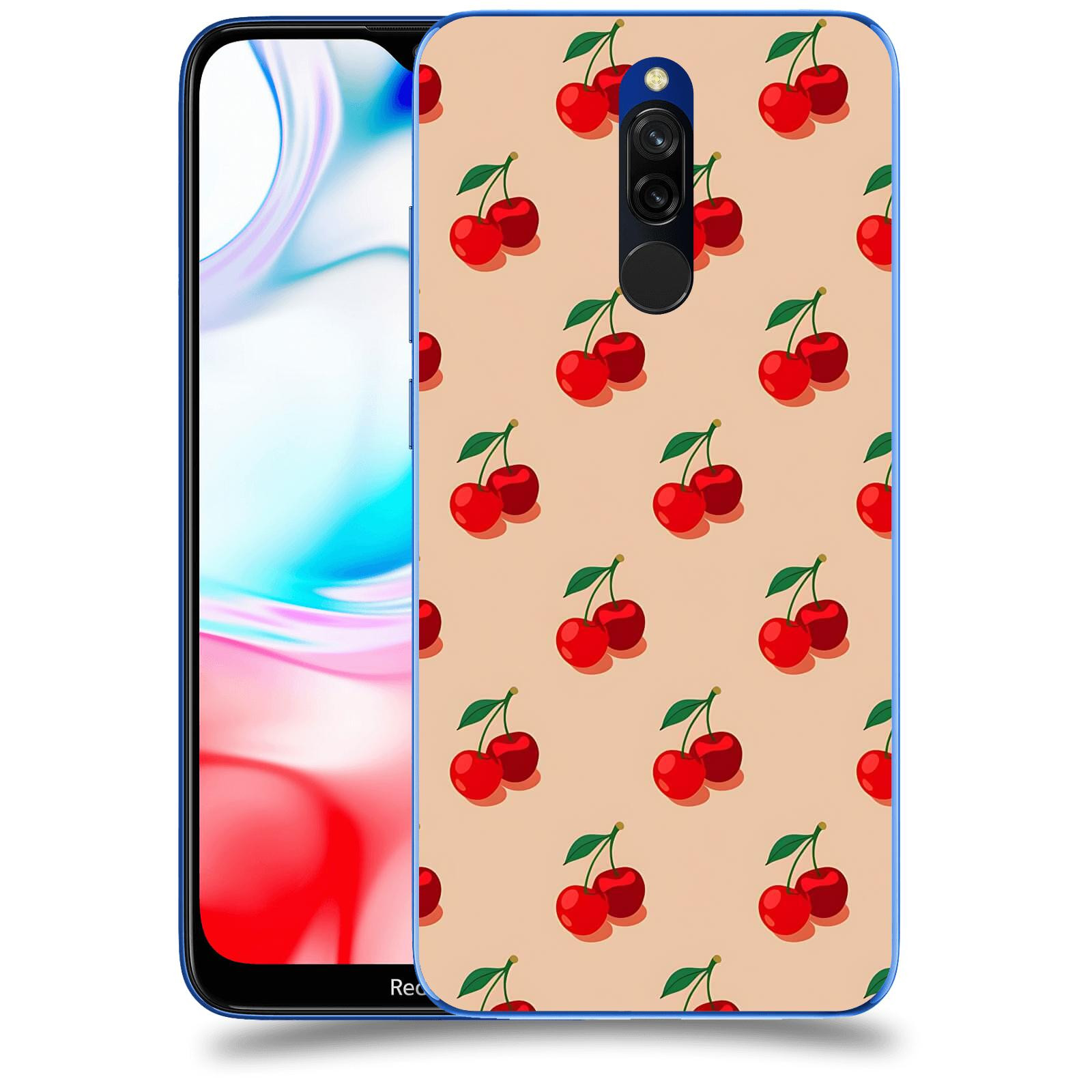 ACOVER Kryt na mobil Xiaomi Redmi 8 - Šťavnaté třešně