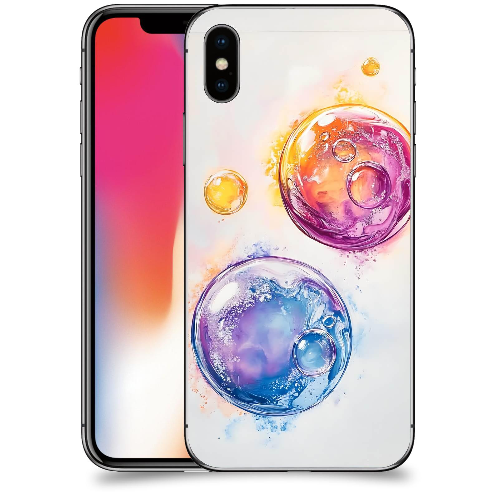 ACOVER Kryt na mobil Apple iPhone X/XS - Tekutá energie