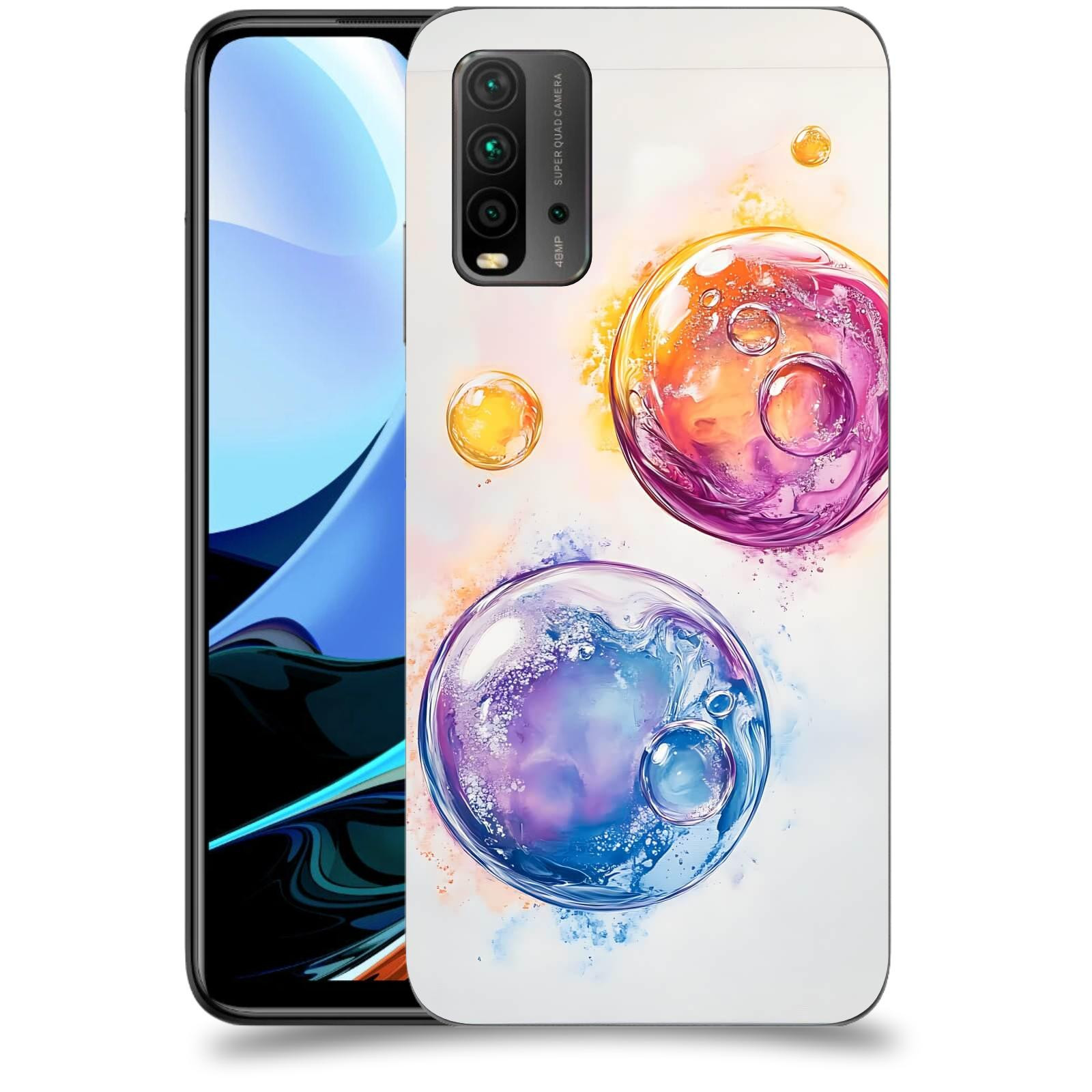 ACOVER Kryt na mobil Xiaomi Redmi 9T - Tekutá energie
