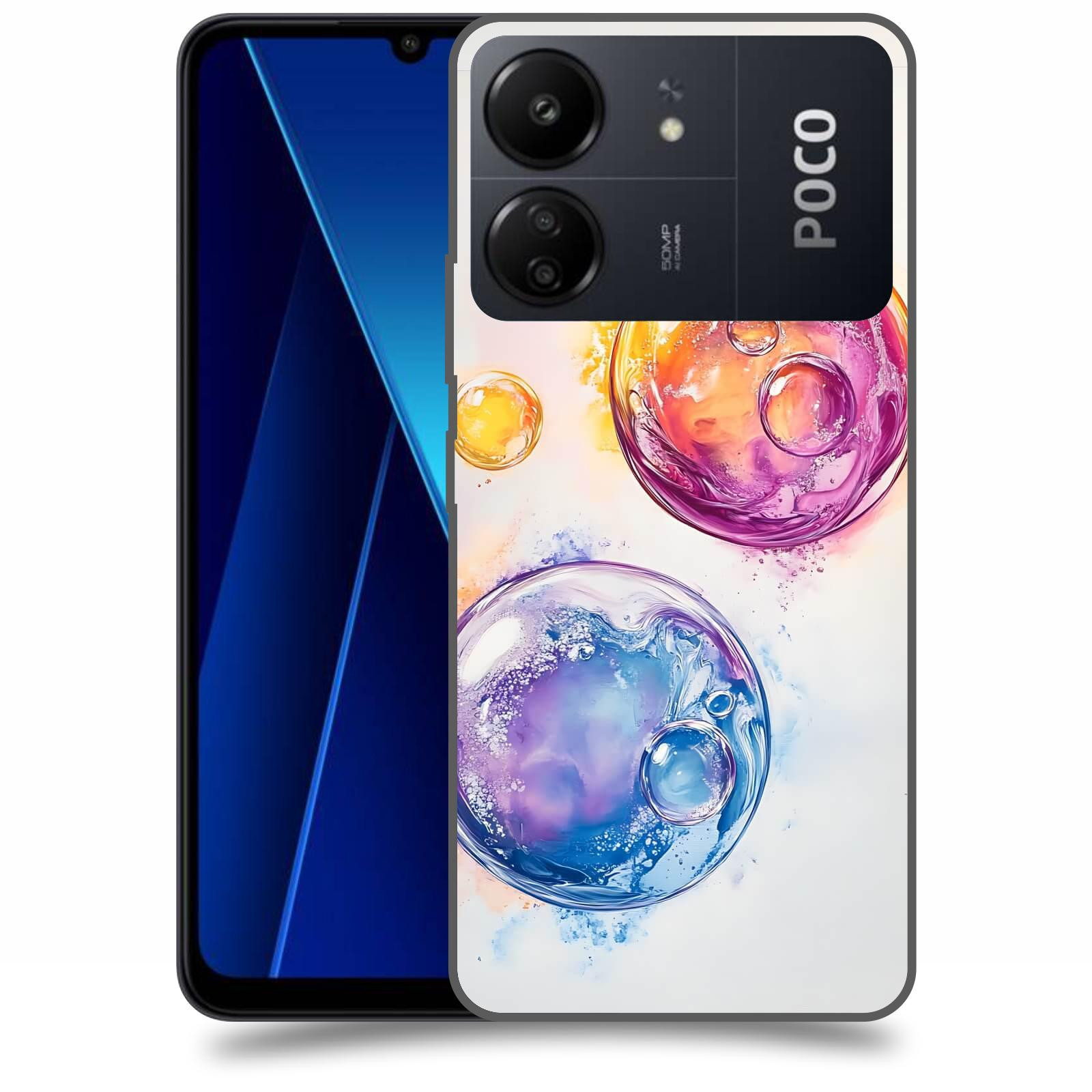 ACOVER Kryt na mobil Poco C65 - Tekutá energie