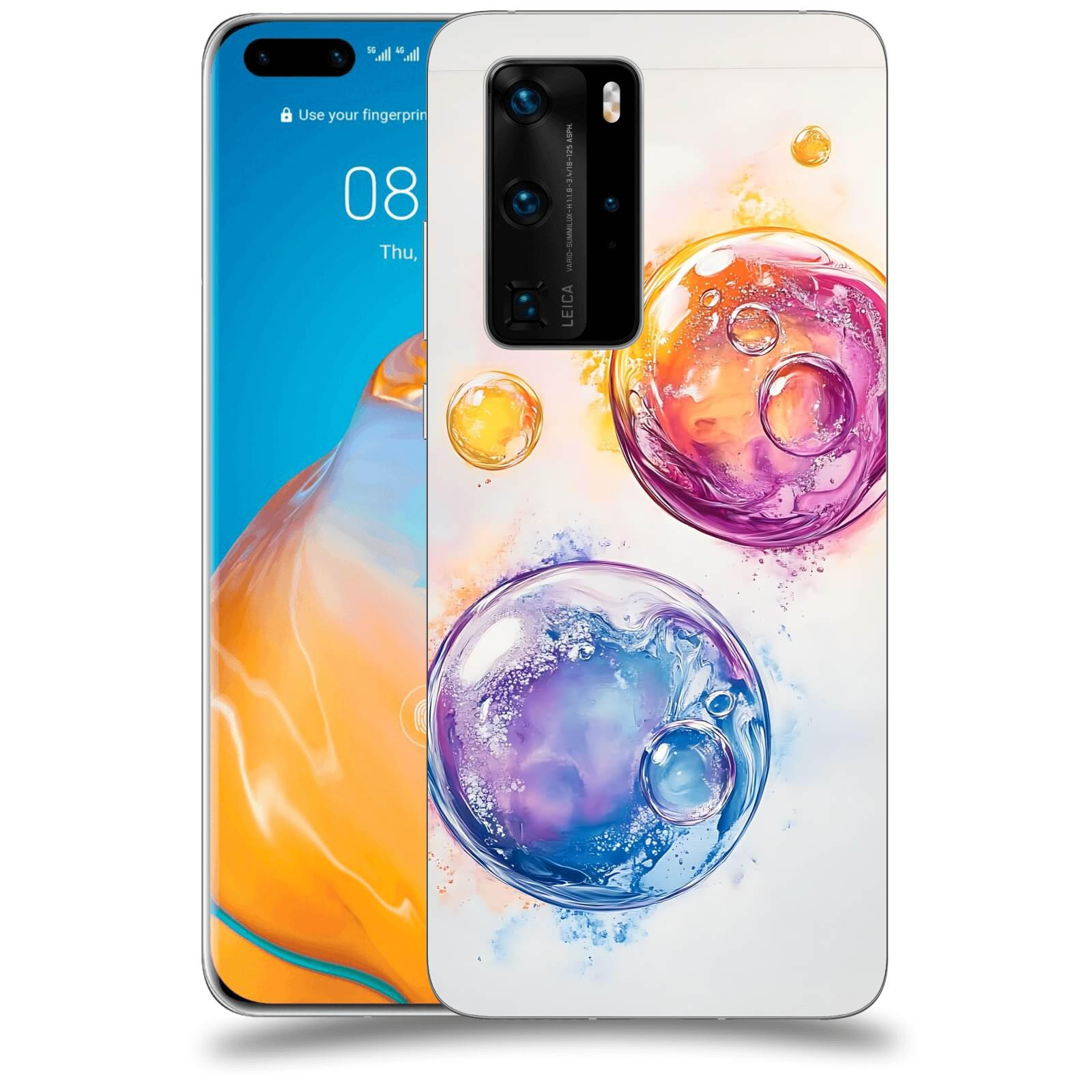 ACOVER Kryt na mobil Huawei P40 - Tekutá energie