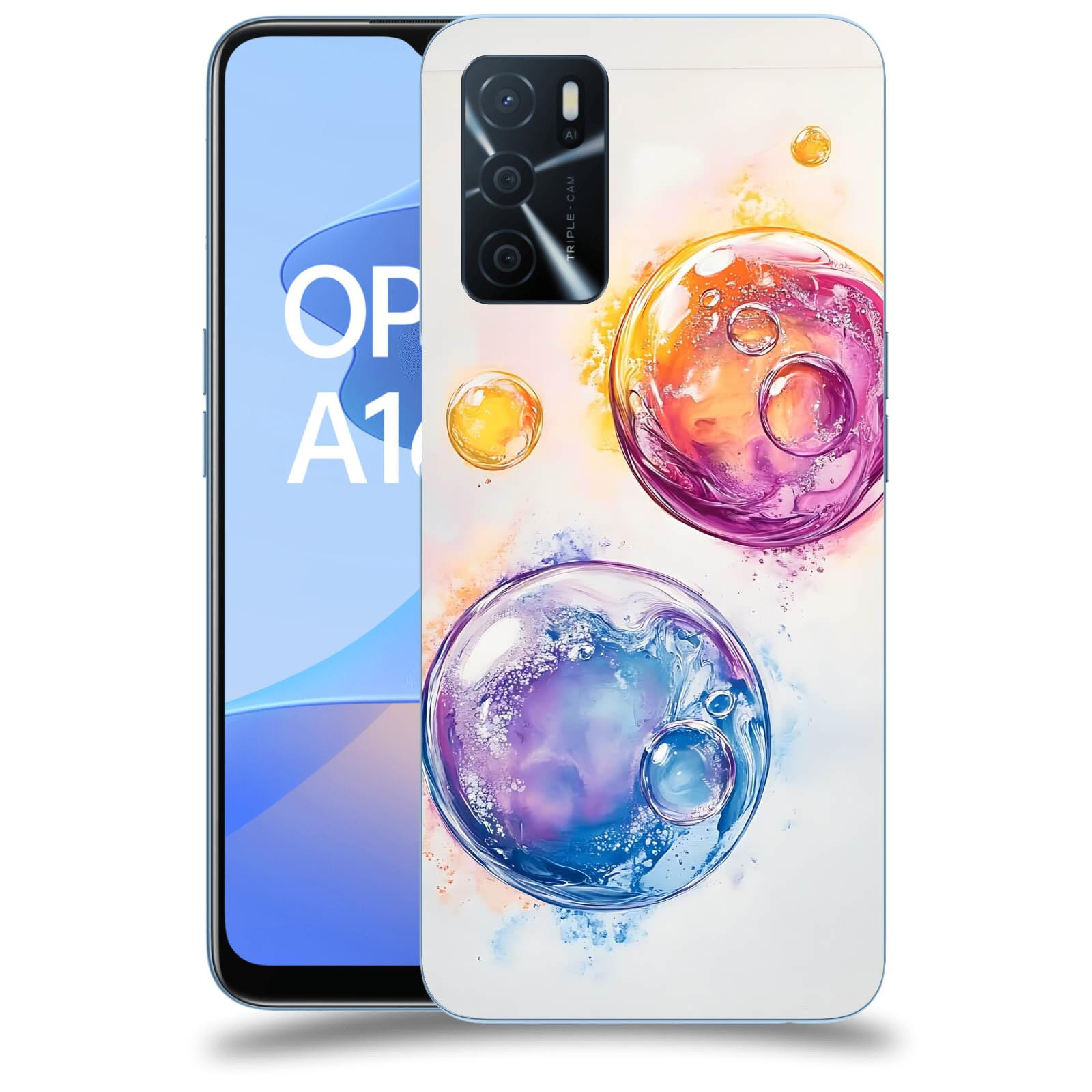 ACOVER Kryt na mobil OPPO A16s - Tekutá energie
