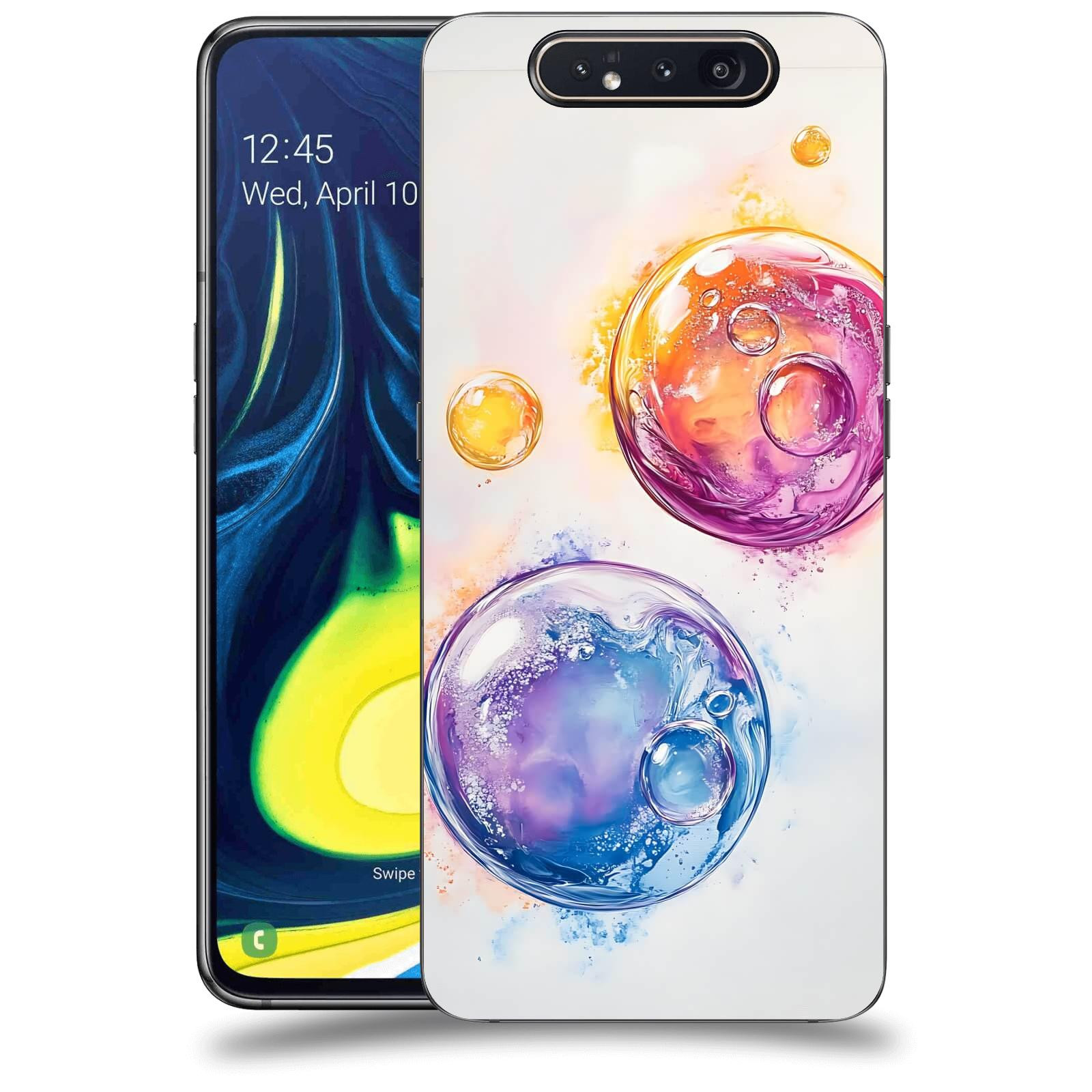 ACOVER Kryt na mobil Samsung Galaxy A80 A805F - Tekutá energie