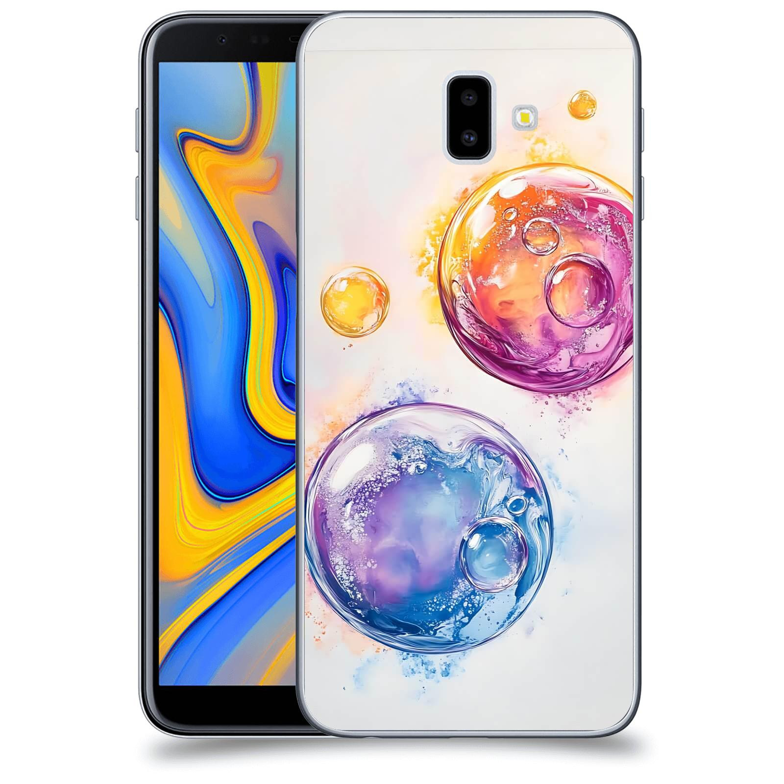ACOVER Kryt na mobil Samsung Galaxy J6+ J610F - Tekutá energie