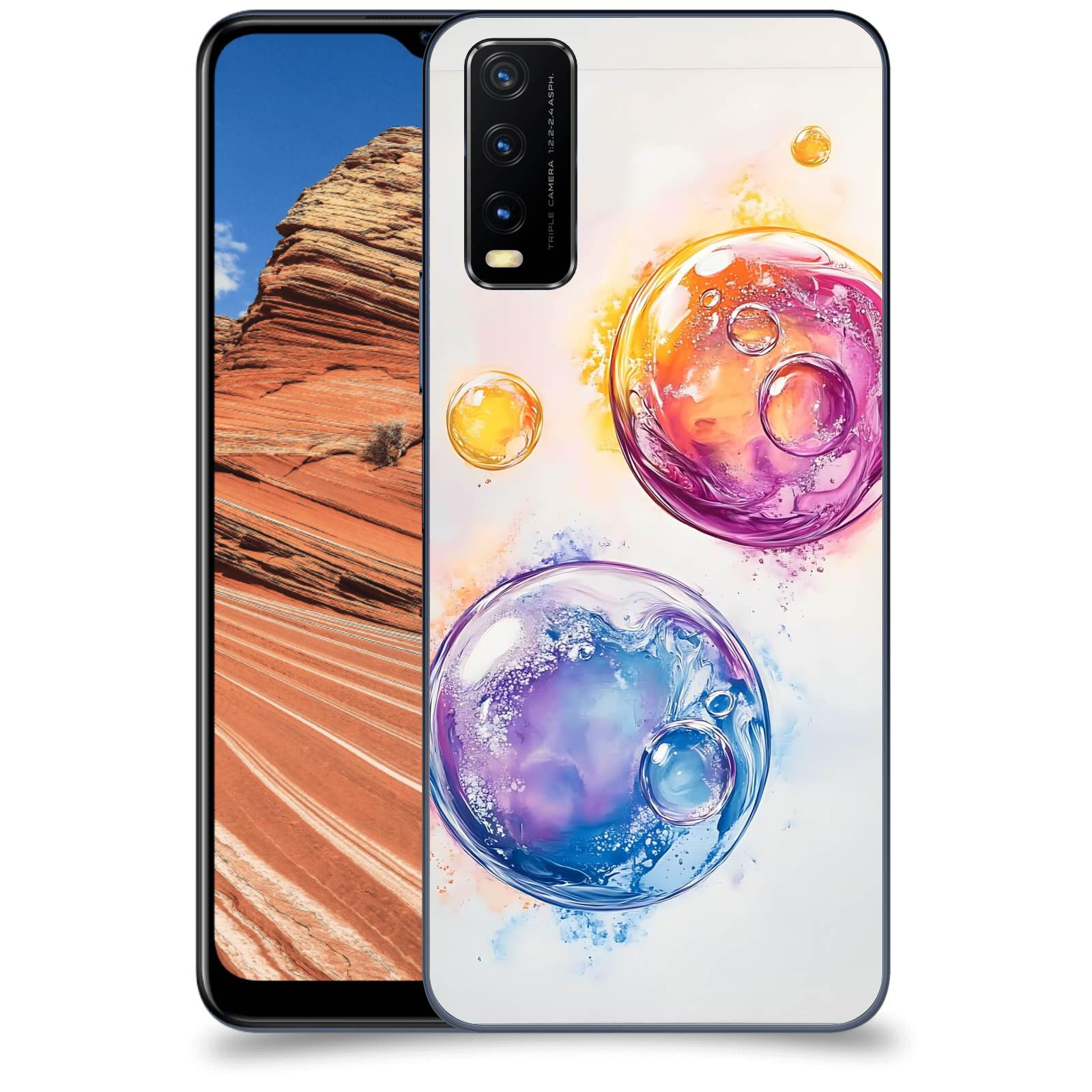 ACOVER Kryt na mobil Vivo Y20s - Tekutá energie