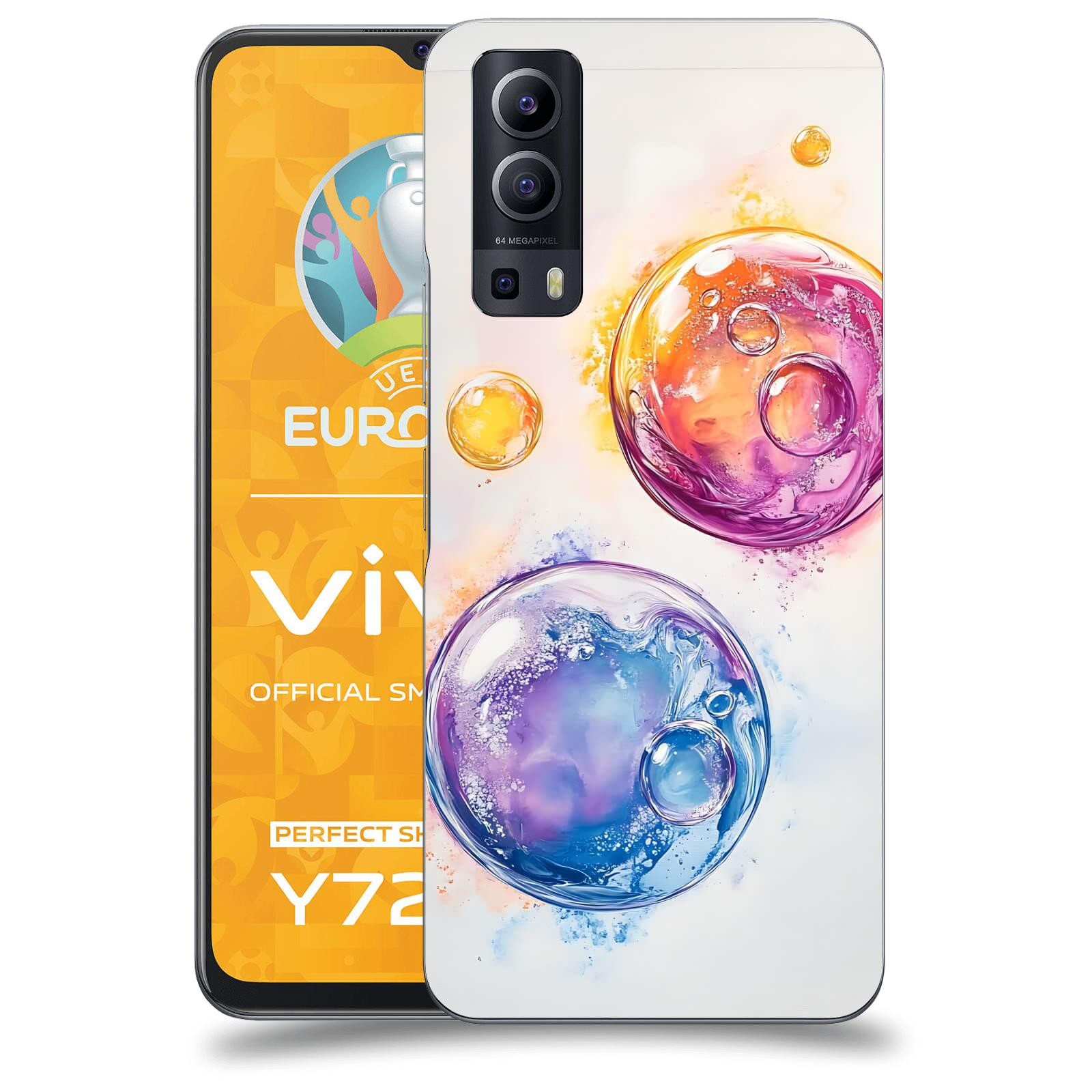ACOVER Kryt na mobil Vivo Y72 5G - Tekutá energie