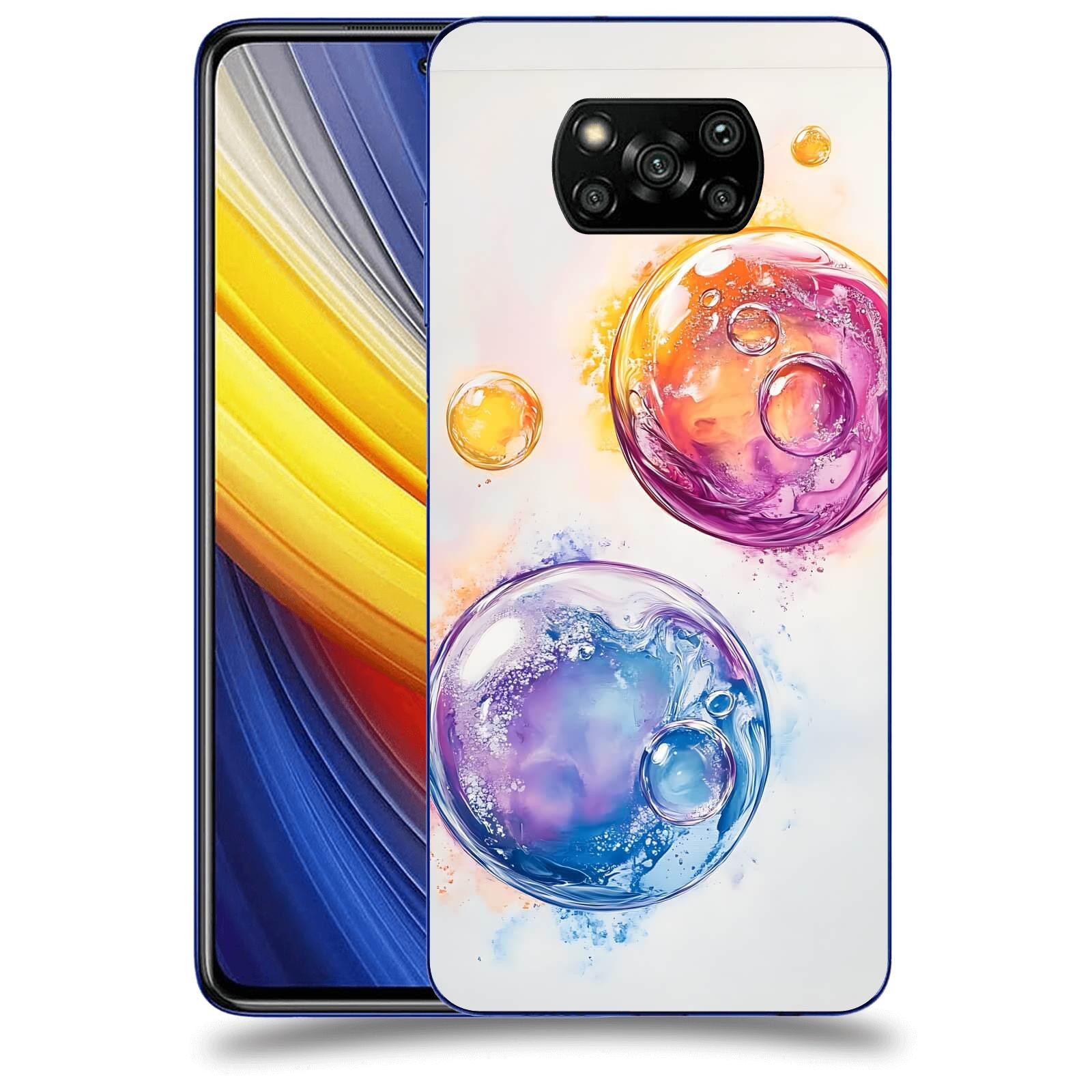 ACOVER Kryt na mobil Xiaomi Poco X3 Pro - Tekutá energie