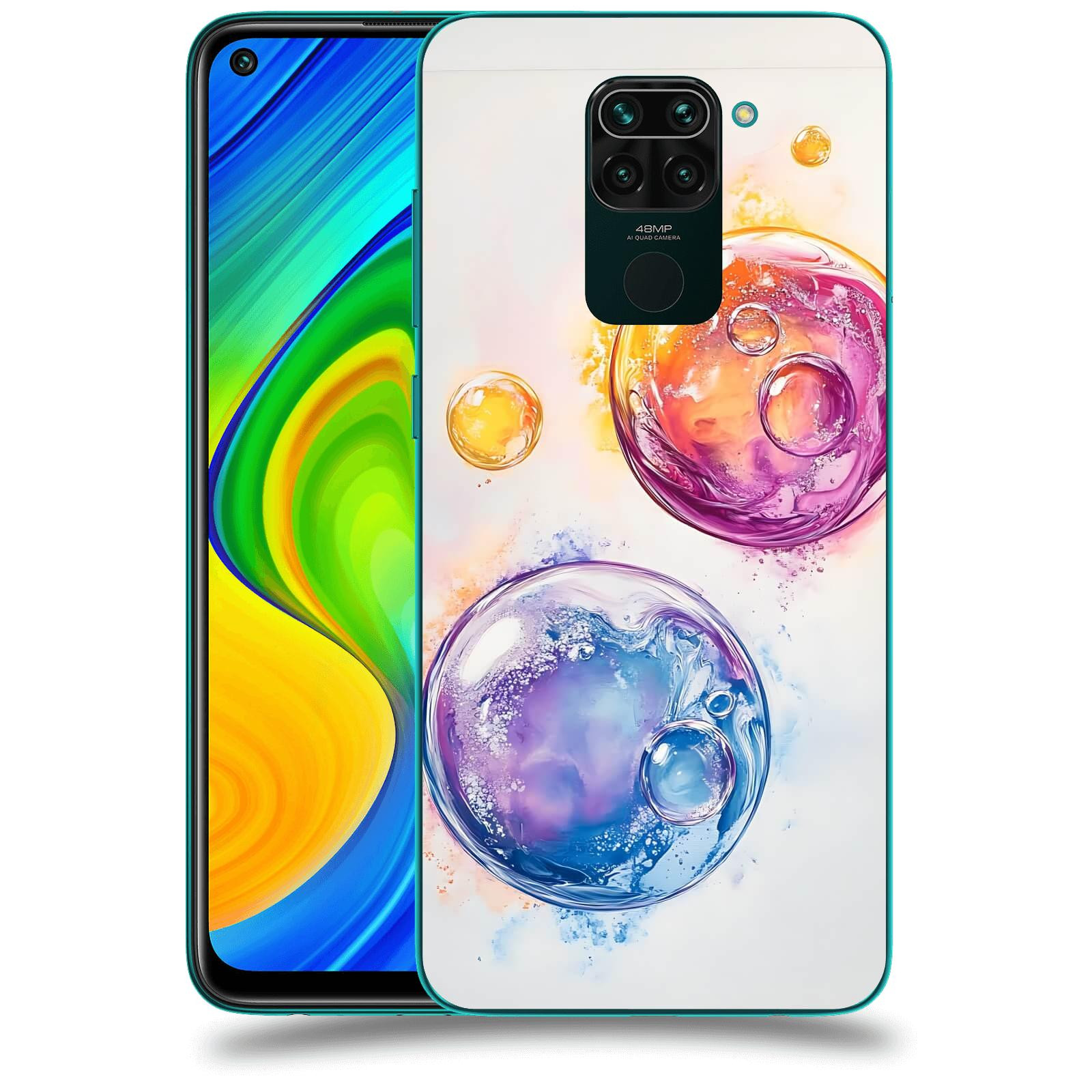ACOVER Kryt na mobil Xiaomi Redmi Note 9 - Tekutá energie