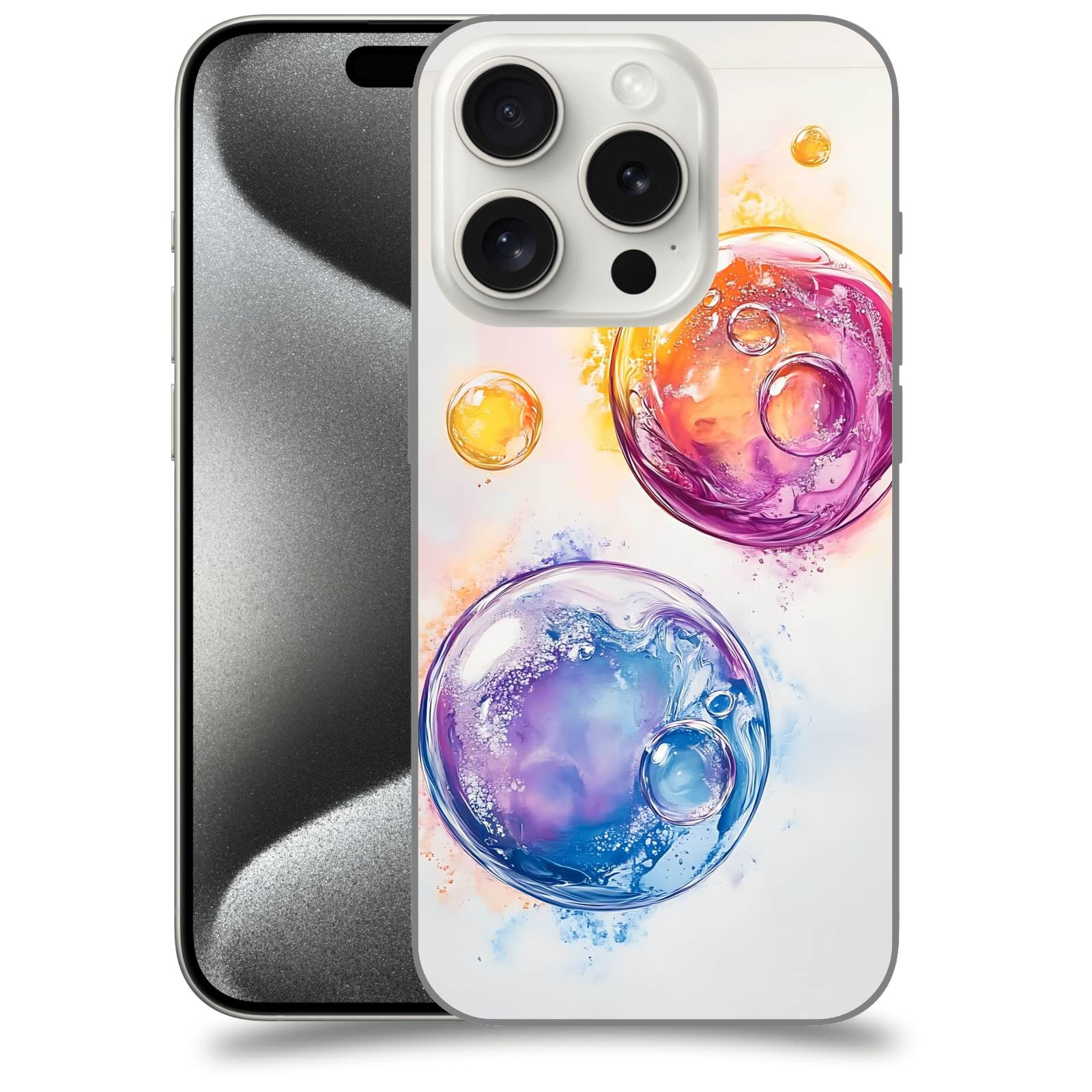 ACOVER Kryt na mobil Apple iPhone 15 pro - Tekutá energie