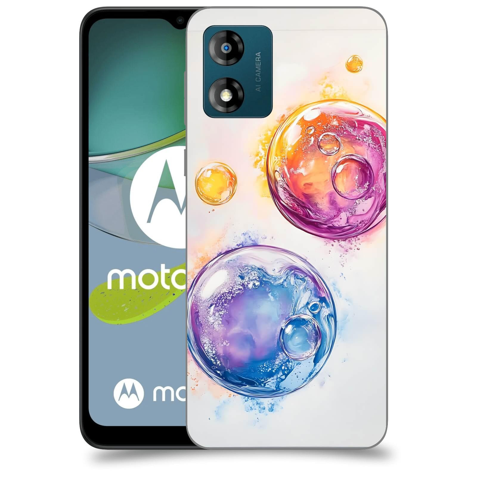 ACOVER Kryt na mobil Motorola Moto E13 - Tekutá energie