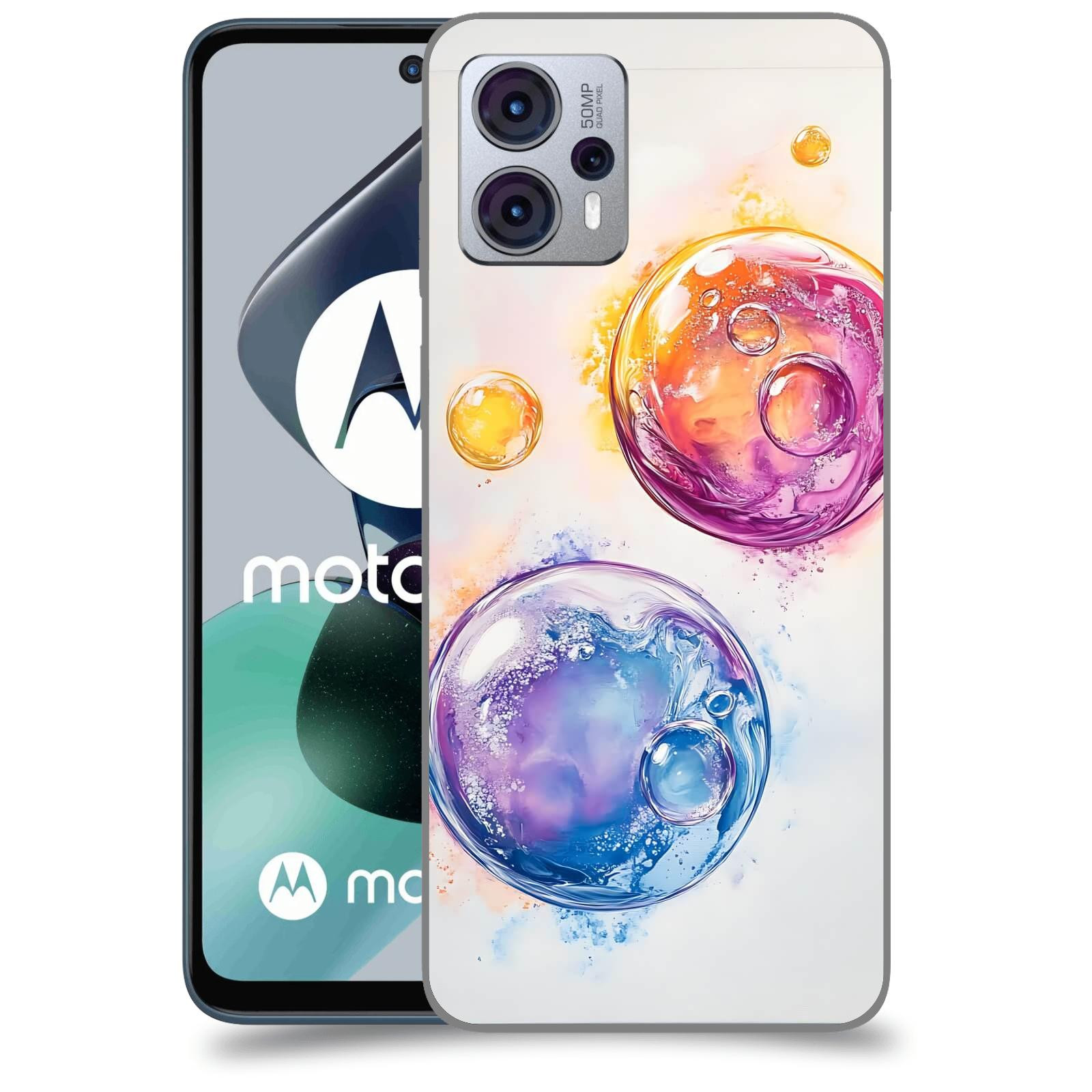 ACOVER Kryt na mobil Motorola Moto G23 - Tekutá energie