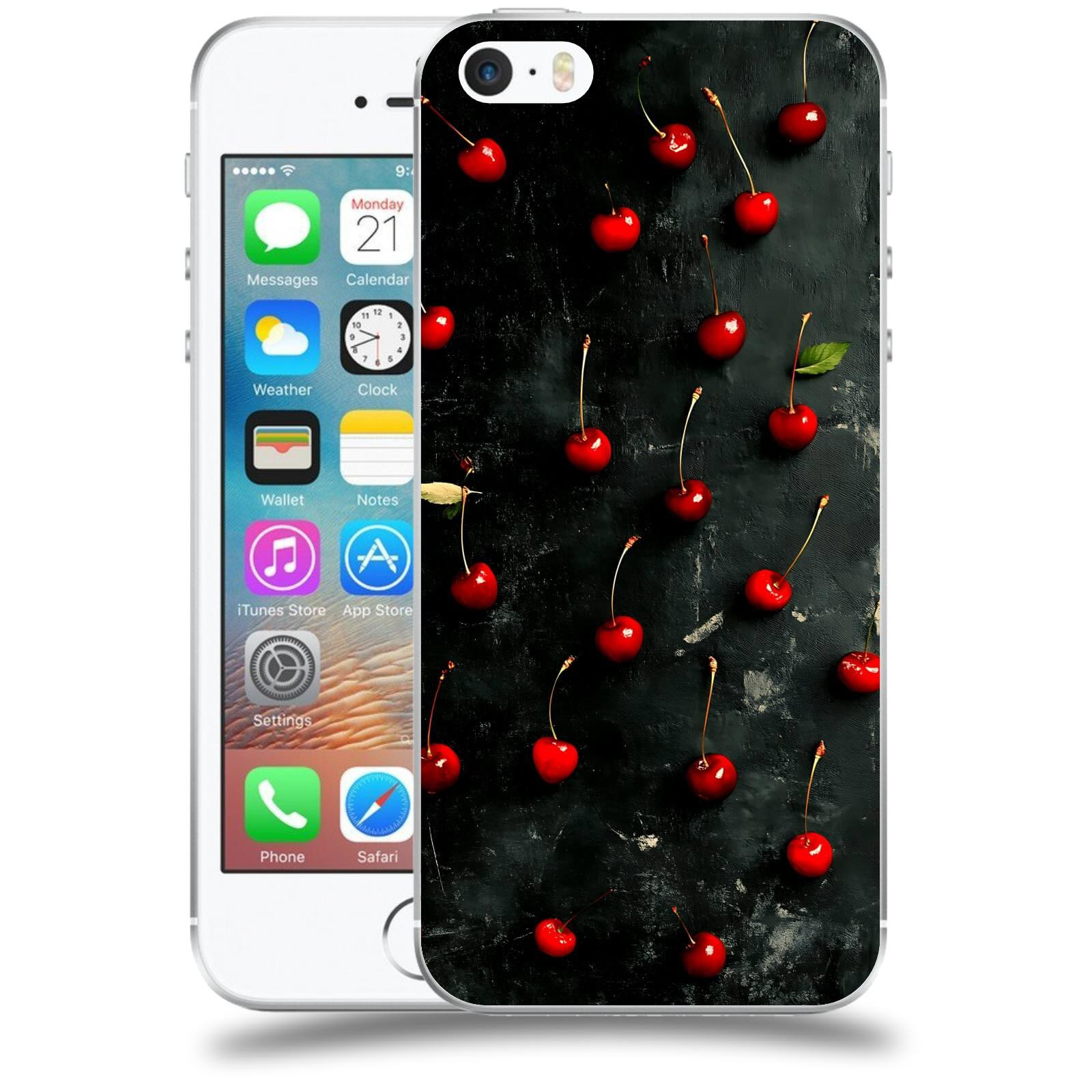 ACOVER Kryt na mobil Apple iPhone 5/5S/SE - Temná elegance