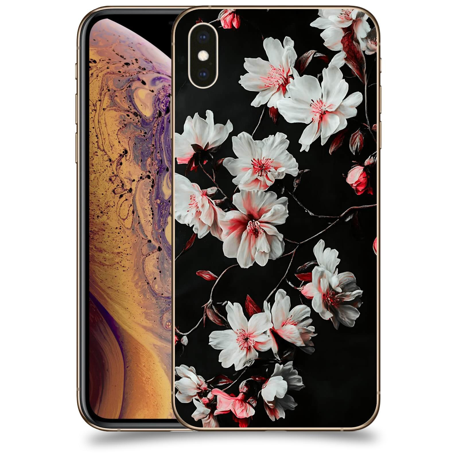 ACOVER Kryt na mobil Apple iPhone XS Max - Temná něžnost