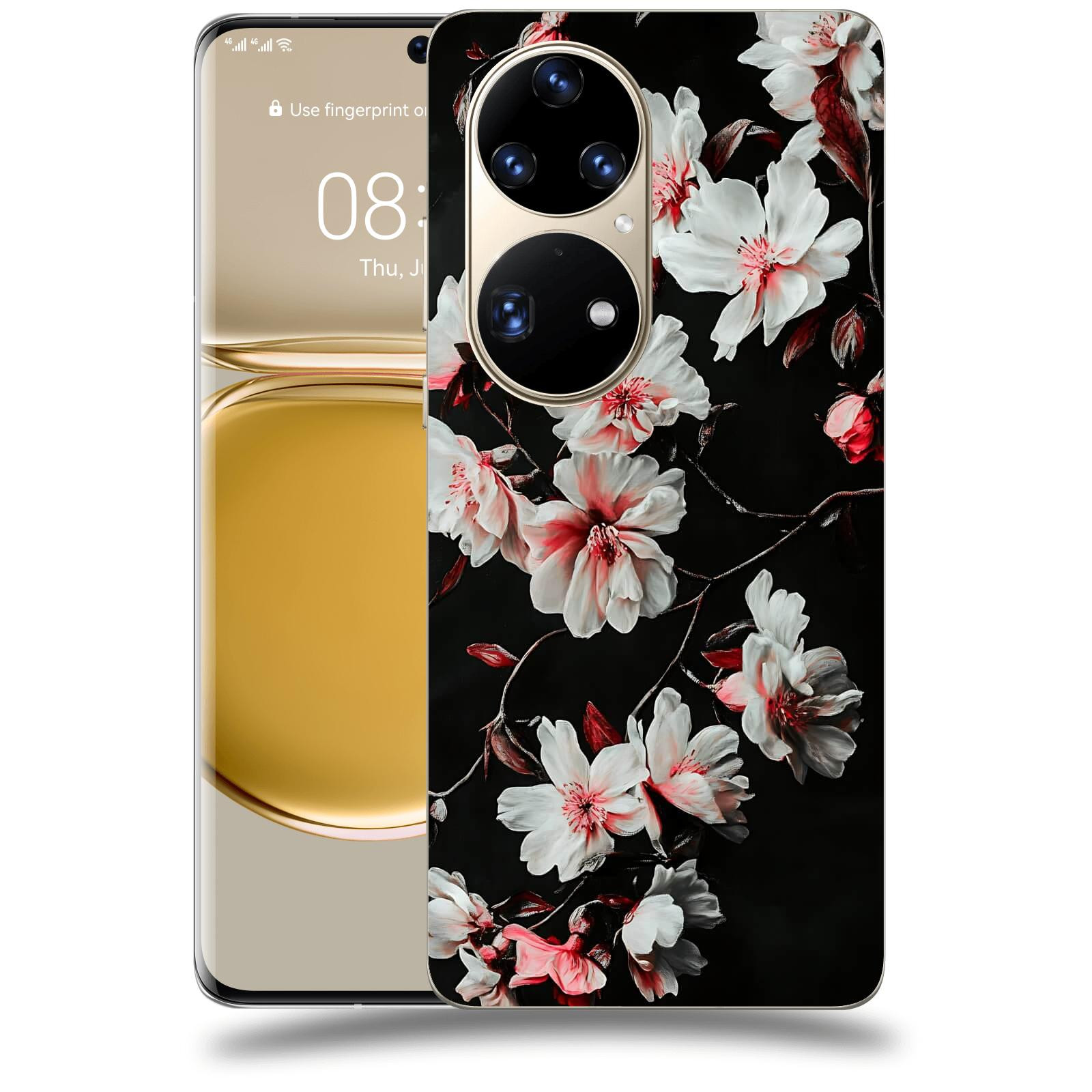ACOVER Kryt na mobil Huawei P50 - Temná něžnost
