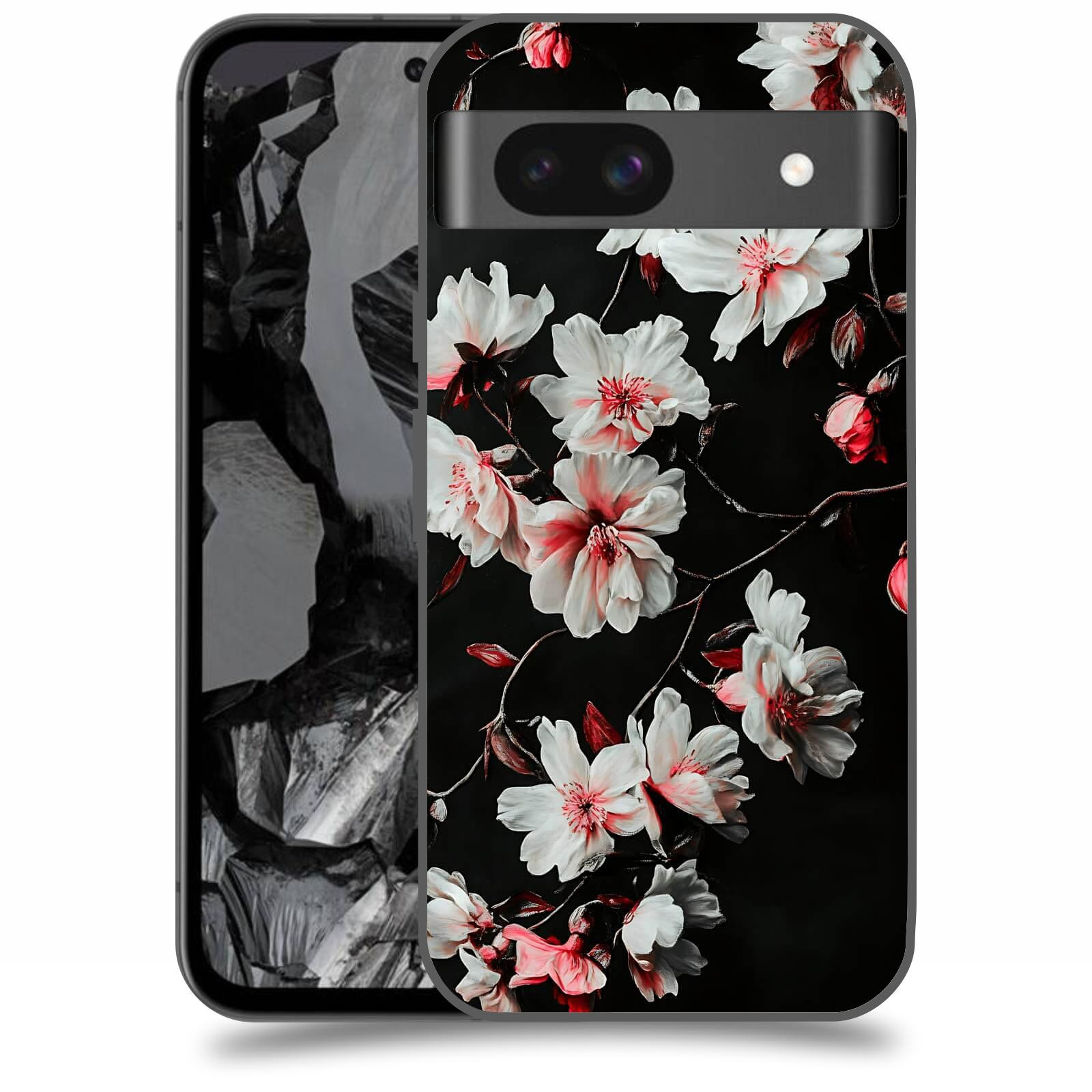 ACOVER Kryt na mobil Google Pixel 8A - Temná něžnost