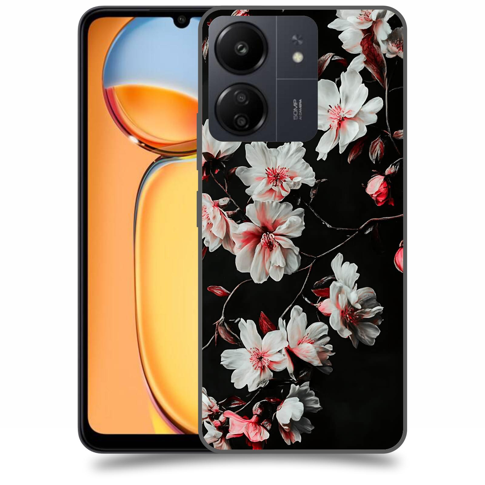 ACOVER Kryt na mobil Xiaomi Redmi 13C 4G  Temná něžnost