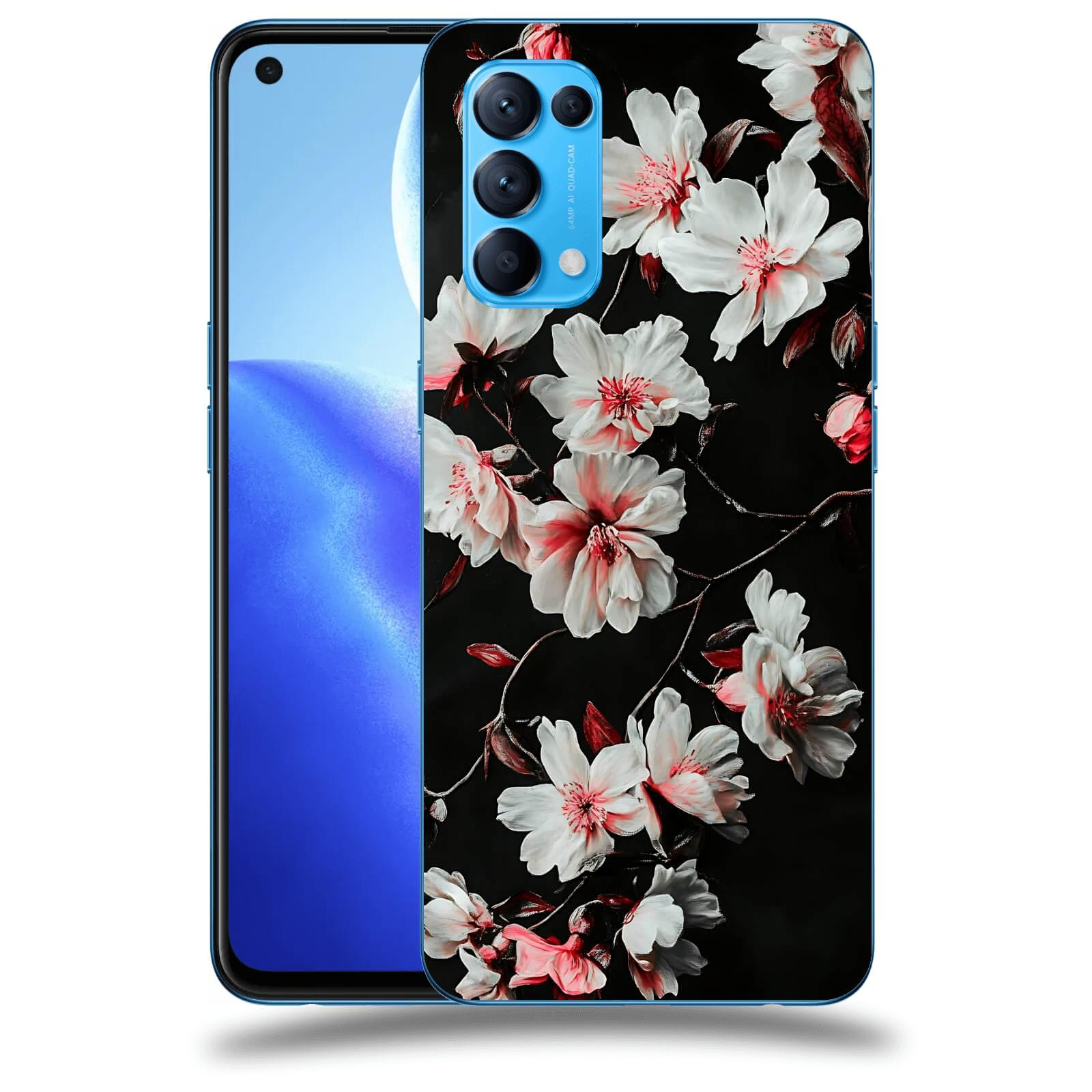 ACOVER Kryt na mobil OPPO Reno 5 5G - Temná něžnost