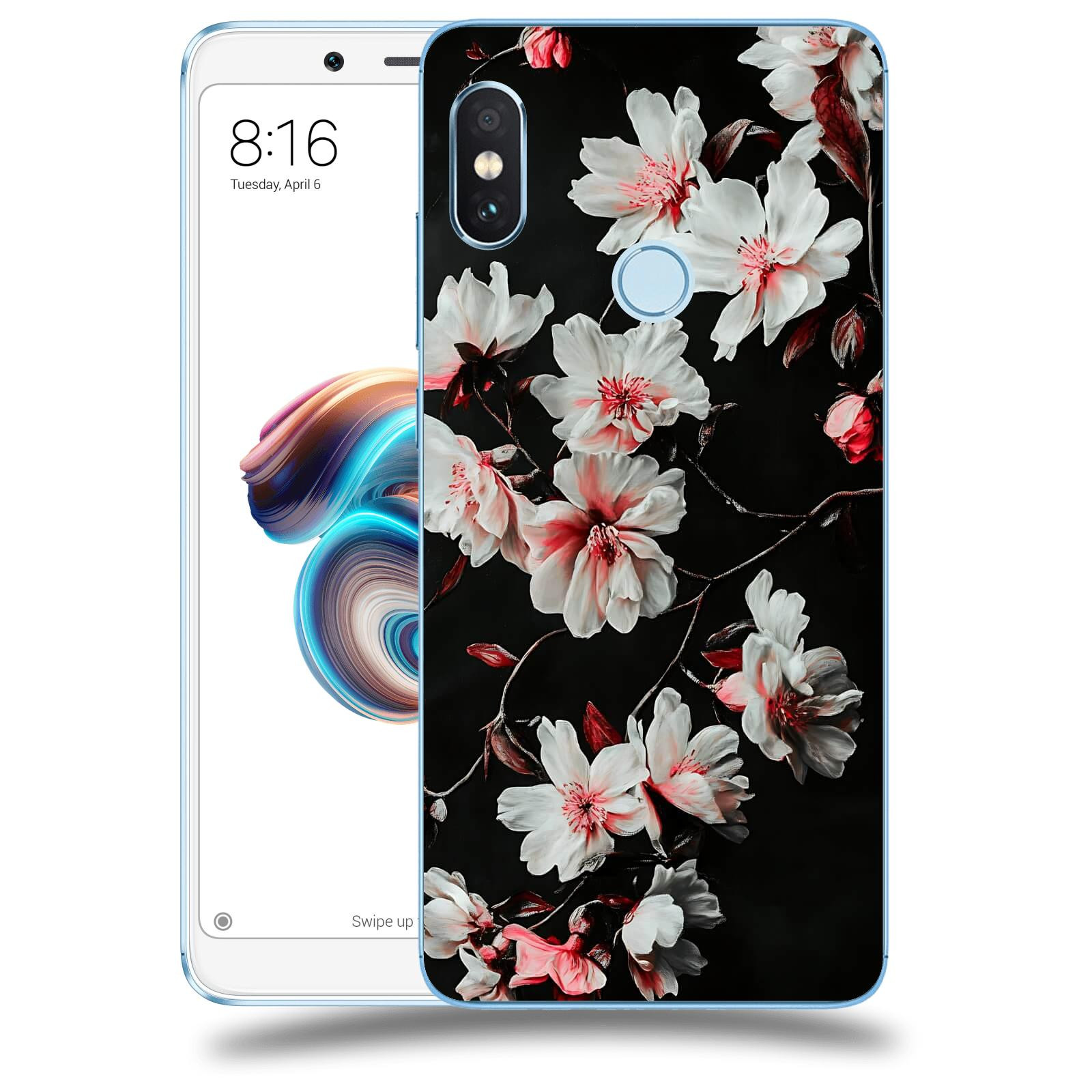 ACOVER Kryt na mobil Xiaomi Redmi Note 5 Global - Temná něžnost
