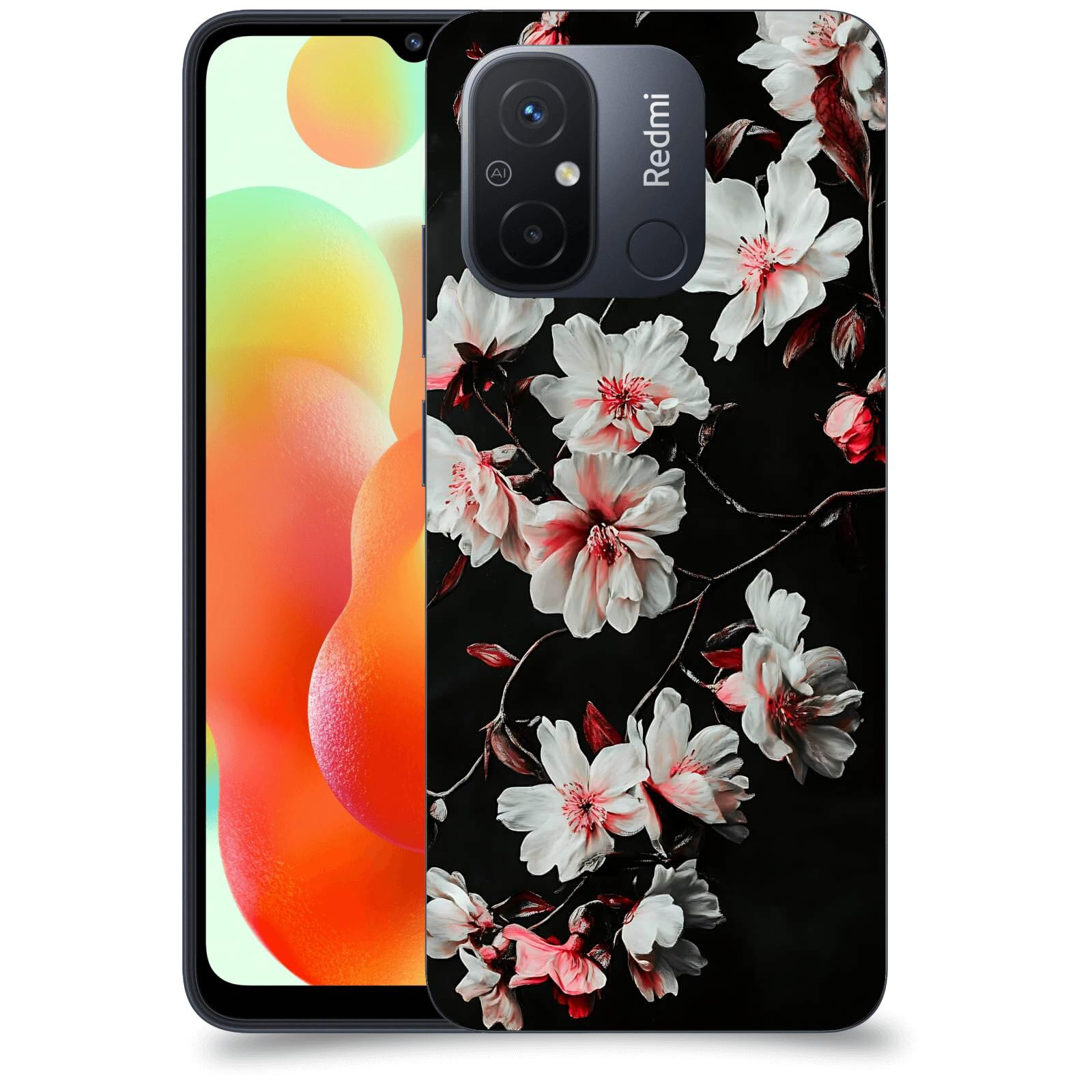 ACOVER Kryt na mobil Xiaomi Redmi 12C - Temná něžnost