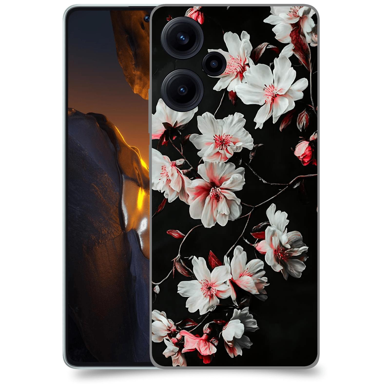 ACOVER Kryt na mobil Xiaomi Poco F5 - Temná něžnost