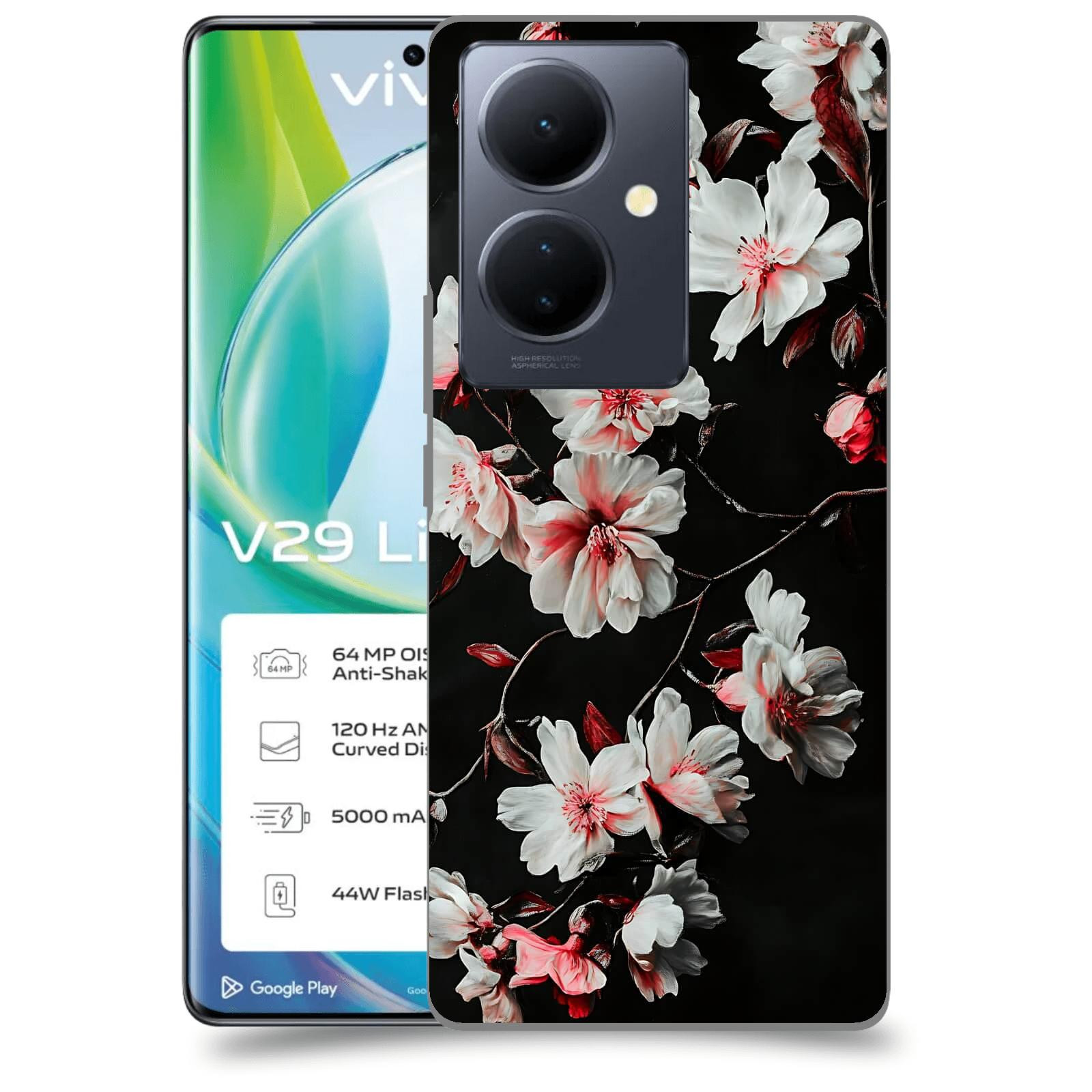 ACOVER Kryt na mobil VIVO V29 Lite 5G - Temná něžnost