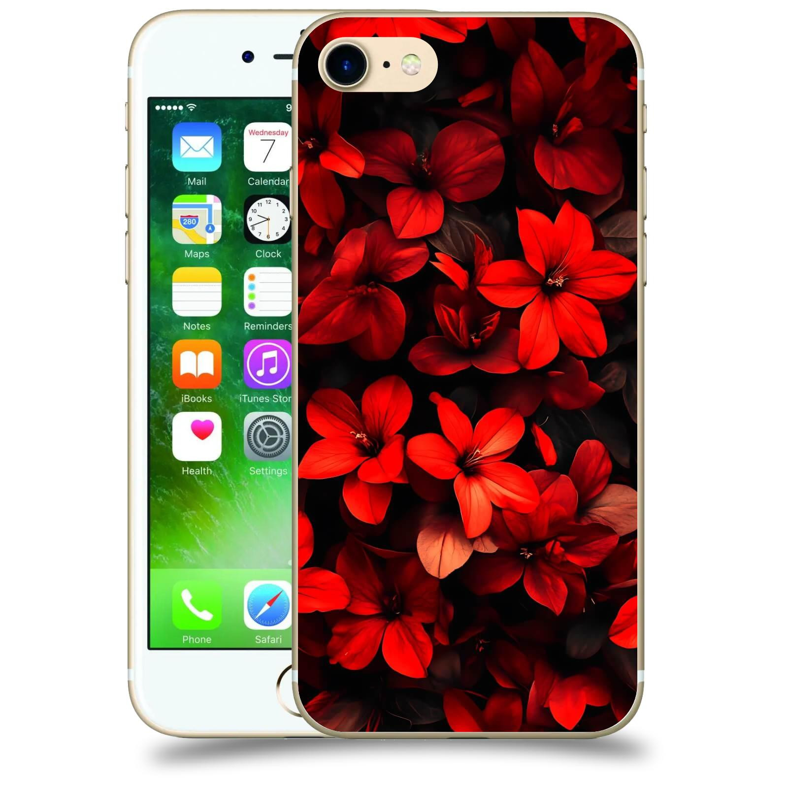 ACOVER Kryt na mobil Apple iPhone 7 - Temná vášeň