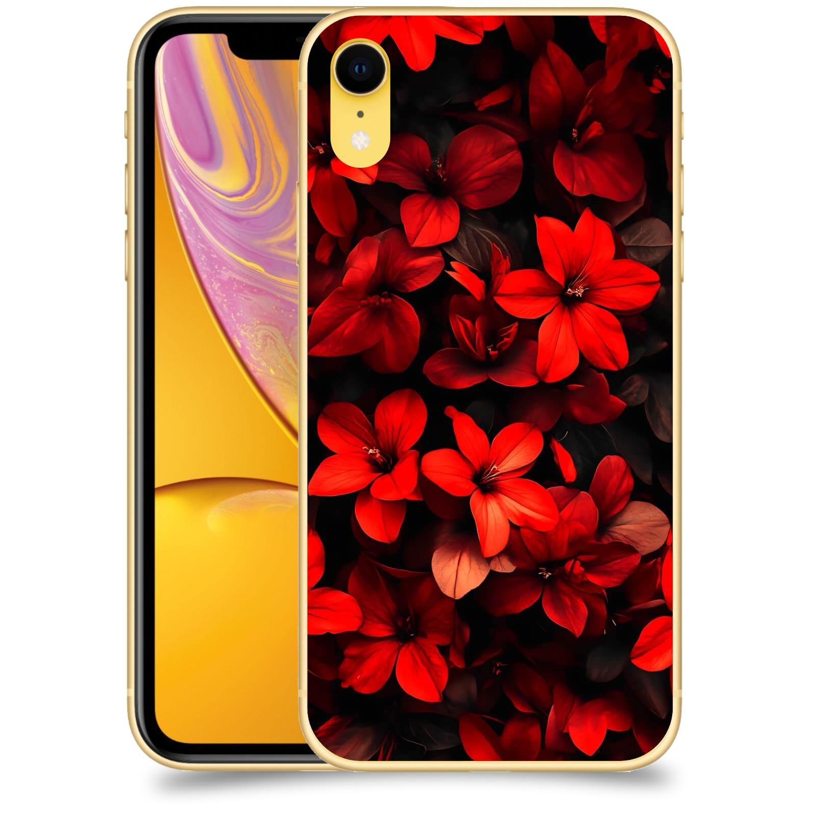 ACOVER Kryt na mobil Apple iPhone XR - Temná vášeň