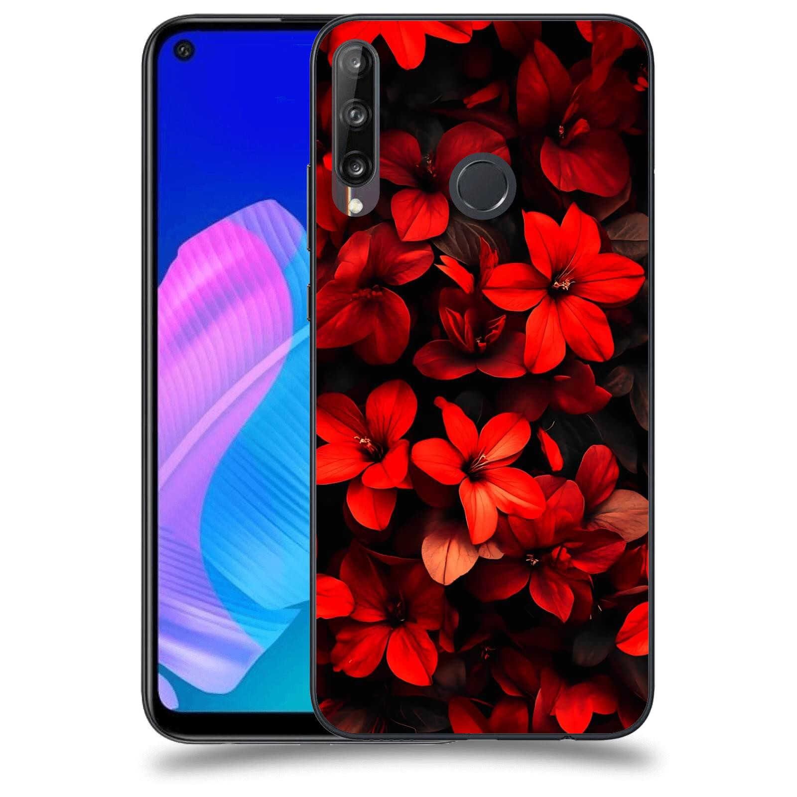 ACOVER Kryt na mobil Huawei P40 Lite E - Temná vášeň